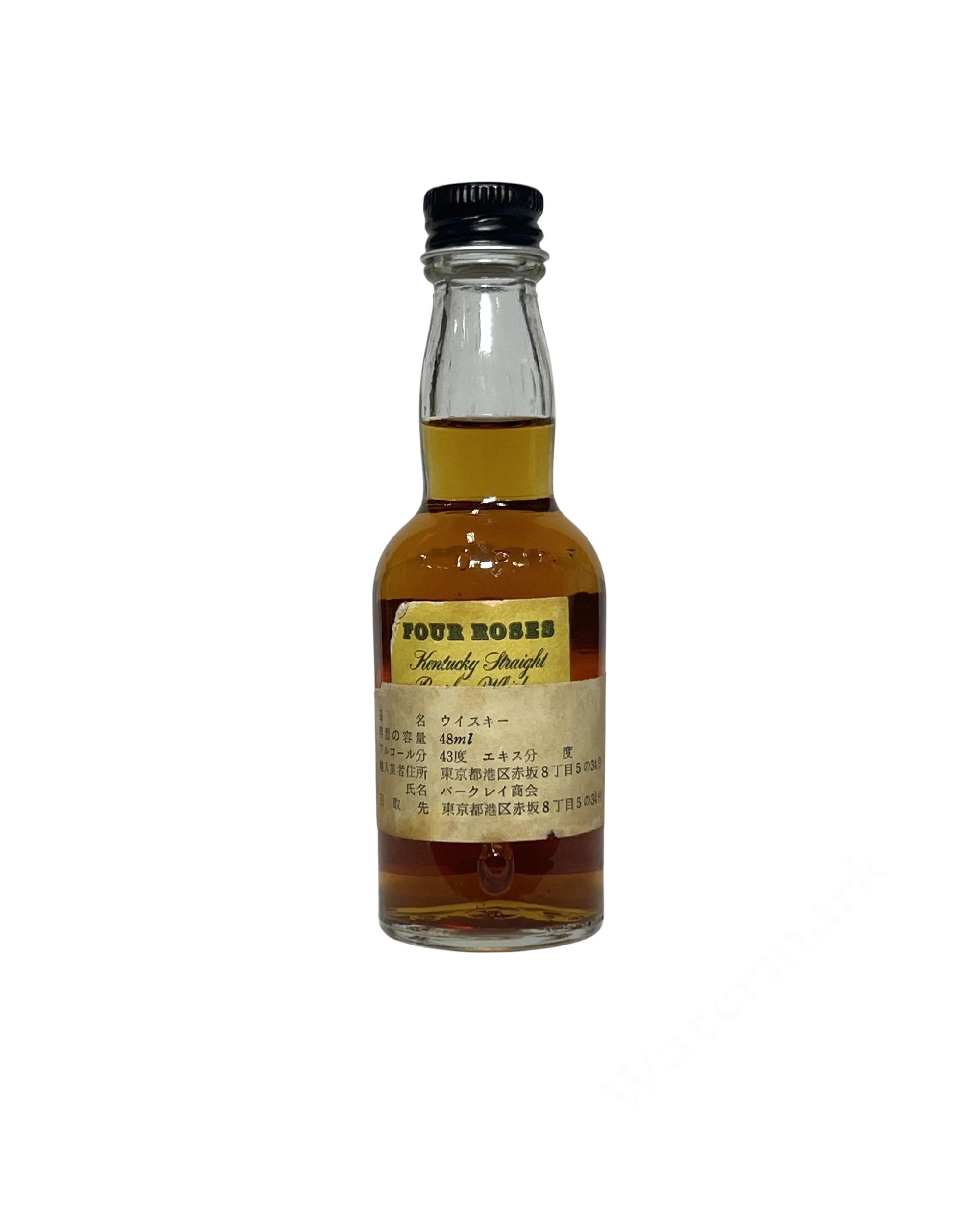 Four Roses Bourbon 1969 miniature