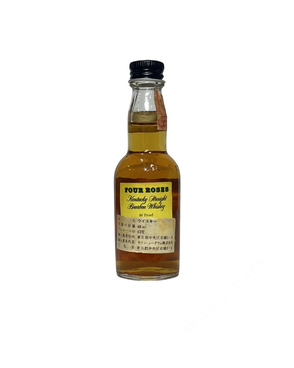 Four Roses Bourbon 1974 miniature