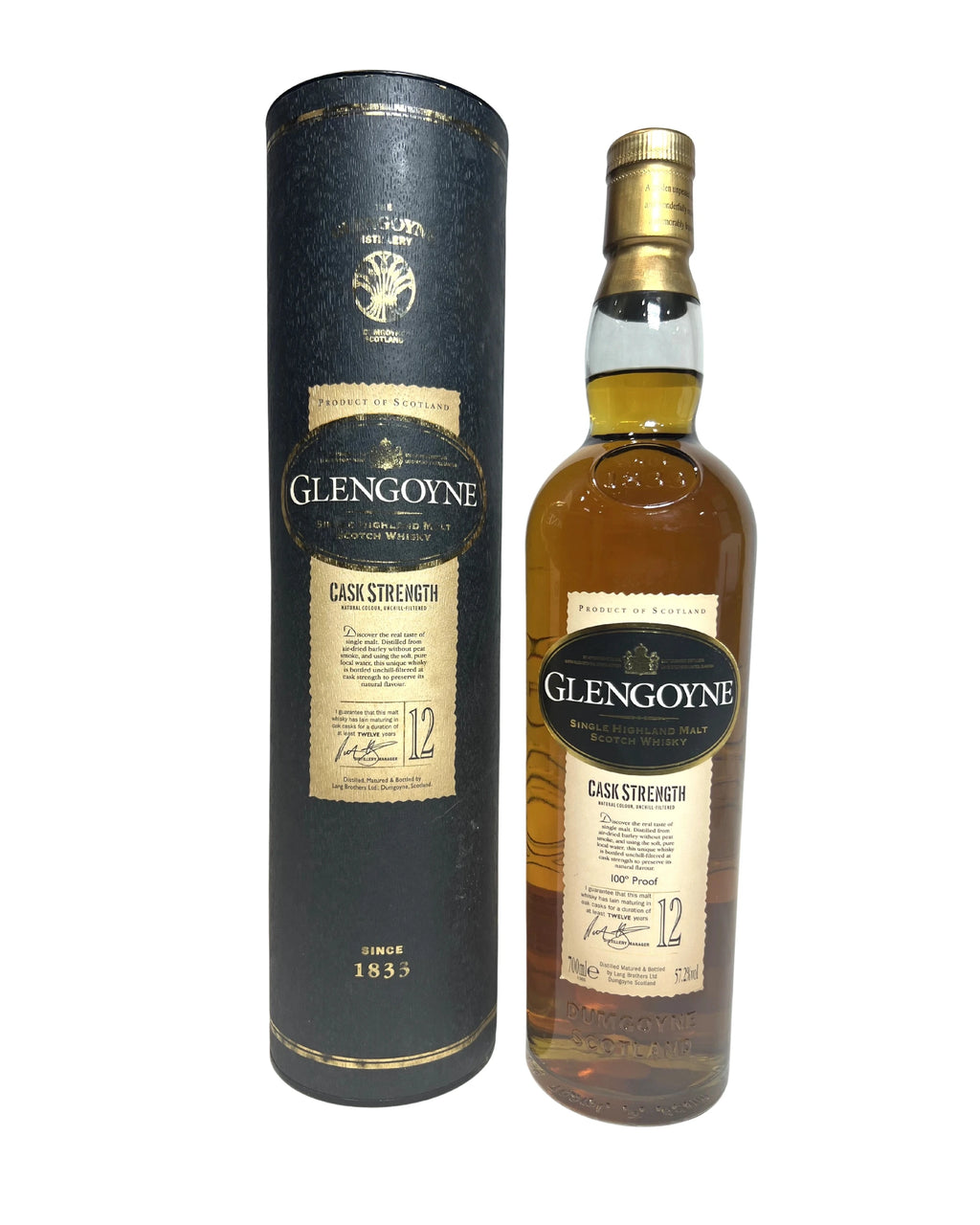 Glengoyne Cask Strength 12-year 100 Proof 700ml