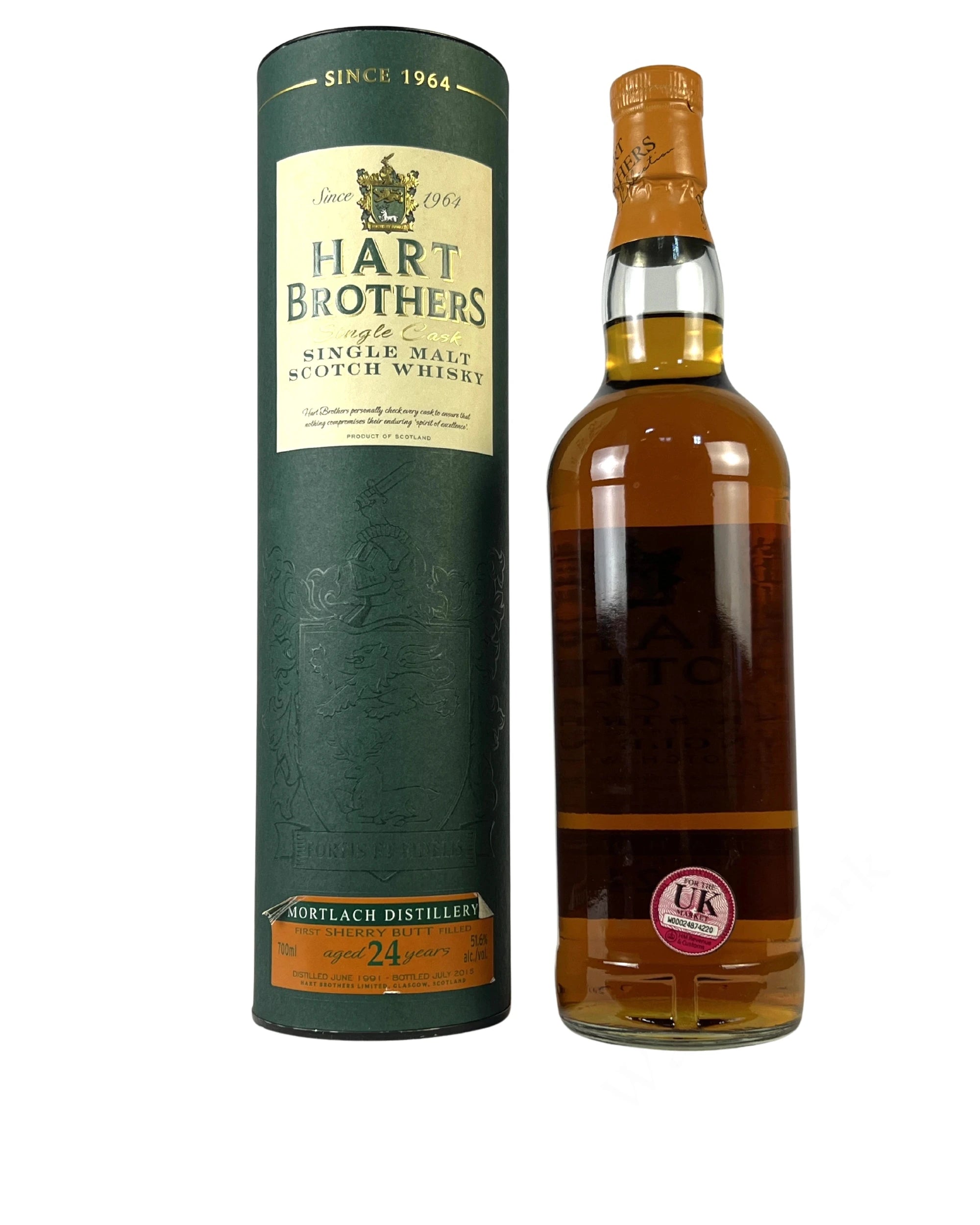 Mortlach (Hart Brothers) cask strength 24-year