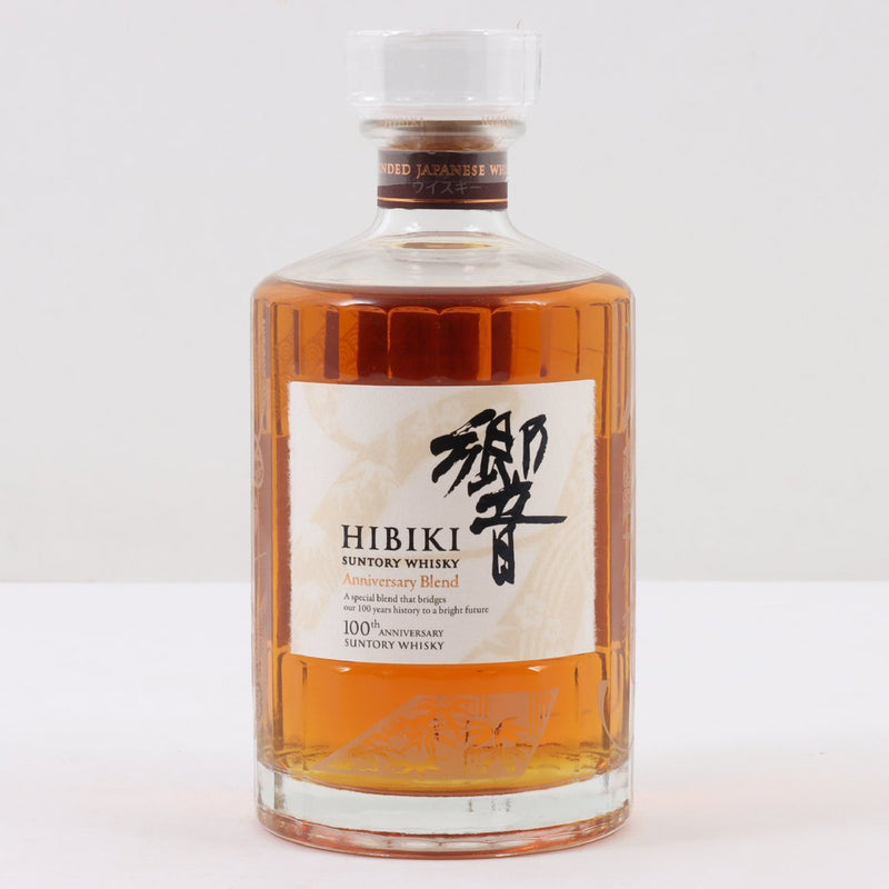 Hibiki 100th Anniversary Blend with wooden box