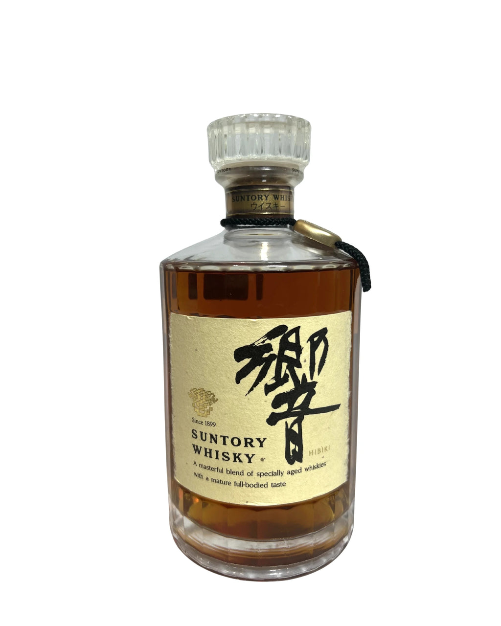 Hibiki 1990's Flower Crest cream/ gold label,Clear Cap 86 Proof 700ml