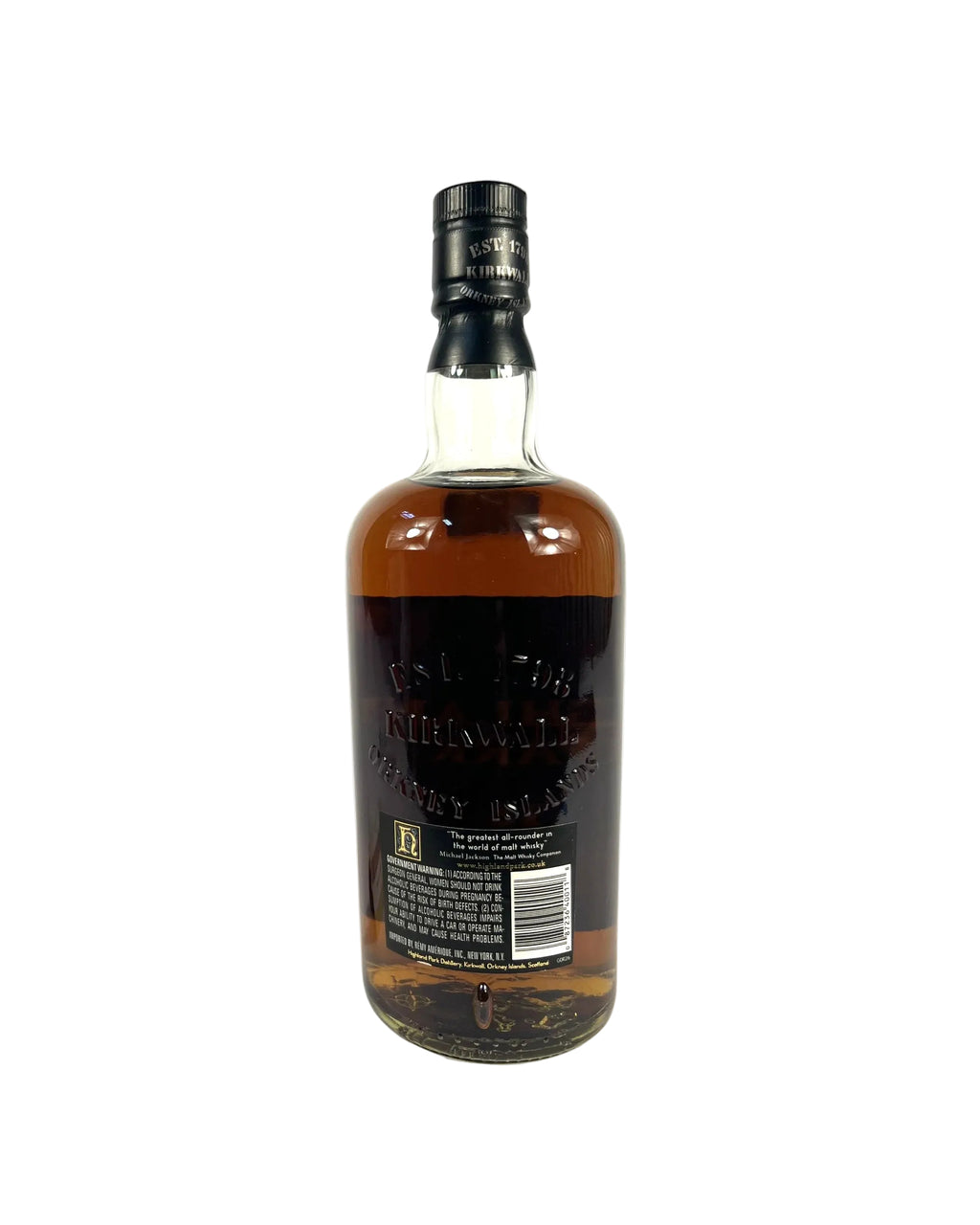 Highland Park 18-year 1990's dumpy bottle