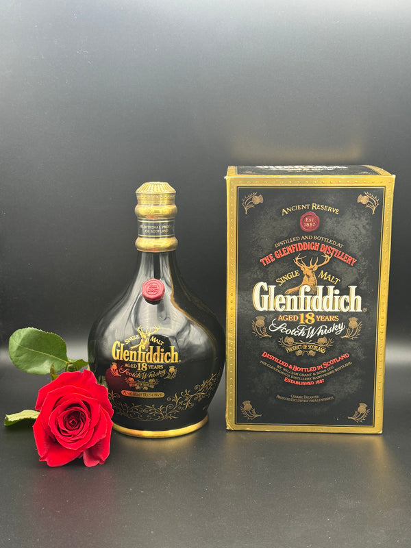 Glenfiddich Ancient Reserve 18-year Decanter with box