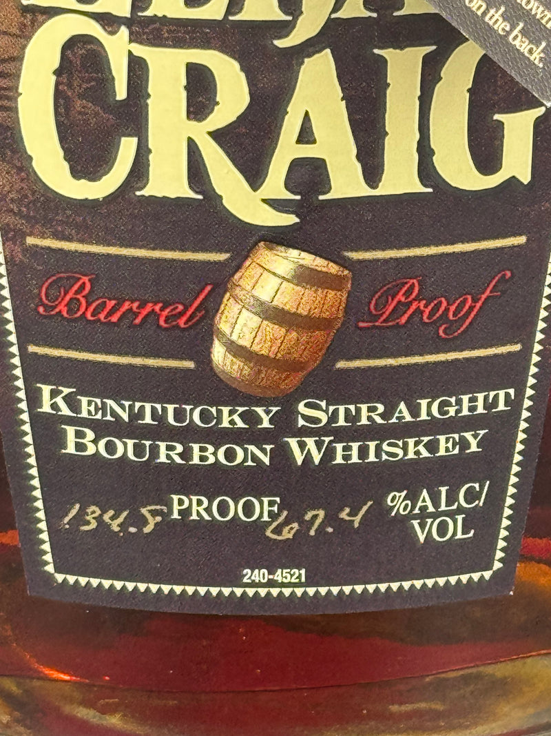 Elijah Craig Barrel Proof "Pirate Bottle" batch 5 134.8 proof (700ml)