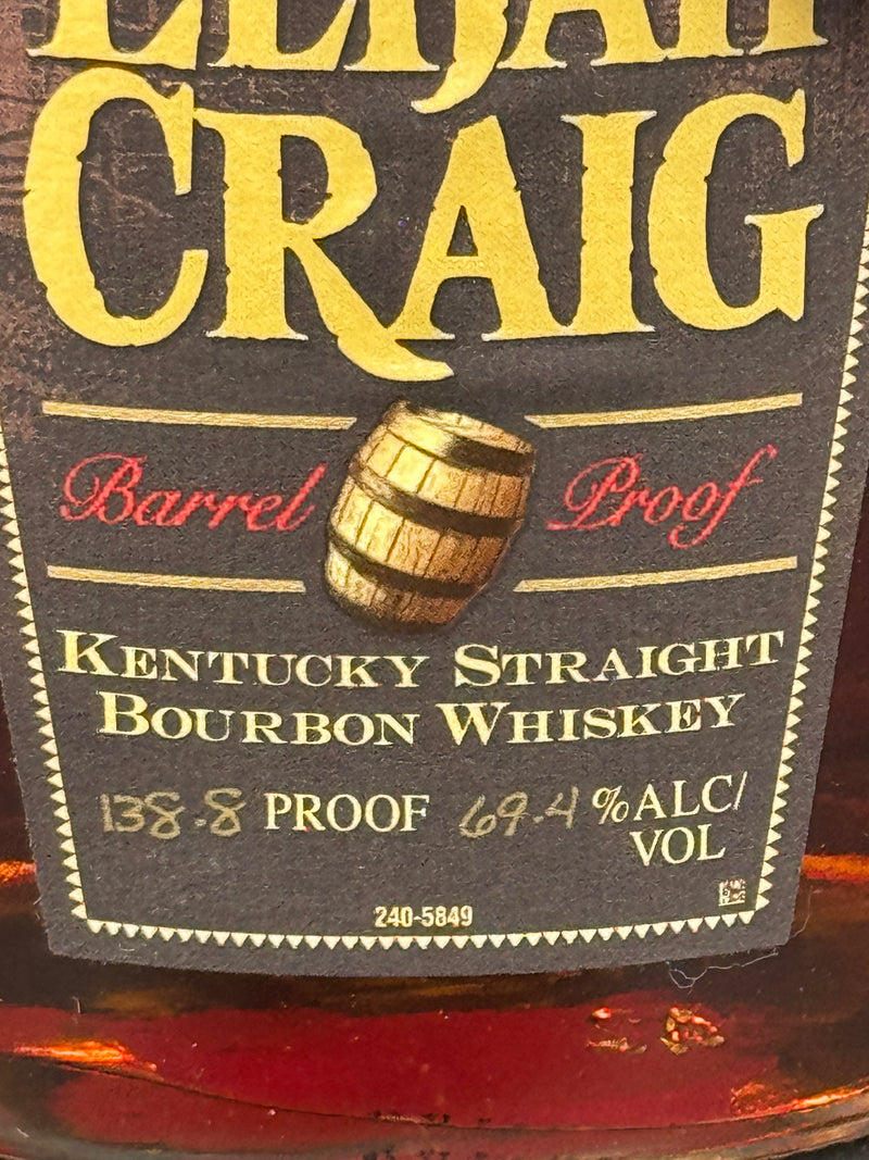 Elijah Craig Barrel Proof "Pirate Bottle" batch 10 138.8 proof (700ml)