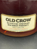 Old Crow 6-year 86 proof National Distillers 1974 Handle (1.75 Liter)