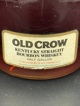 Old Crow 6-year 86 proof National Distillers 1974 Handle (1.75 Liter)