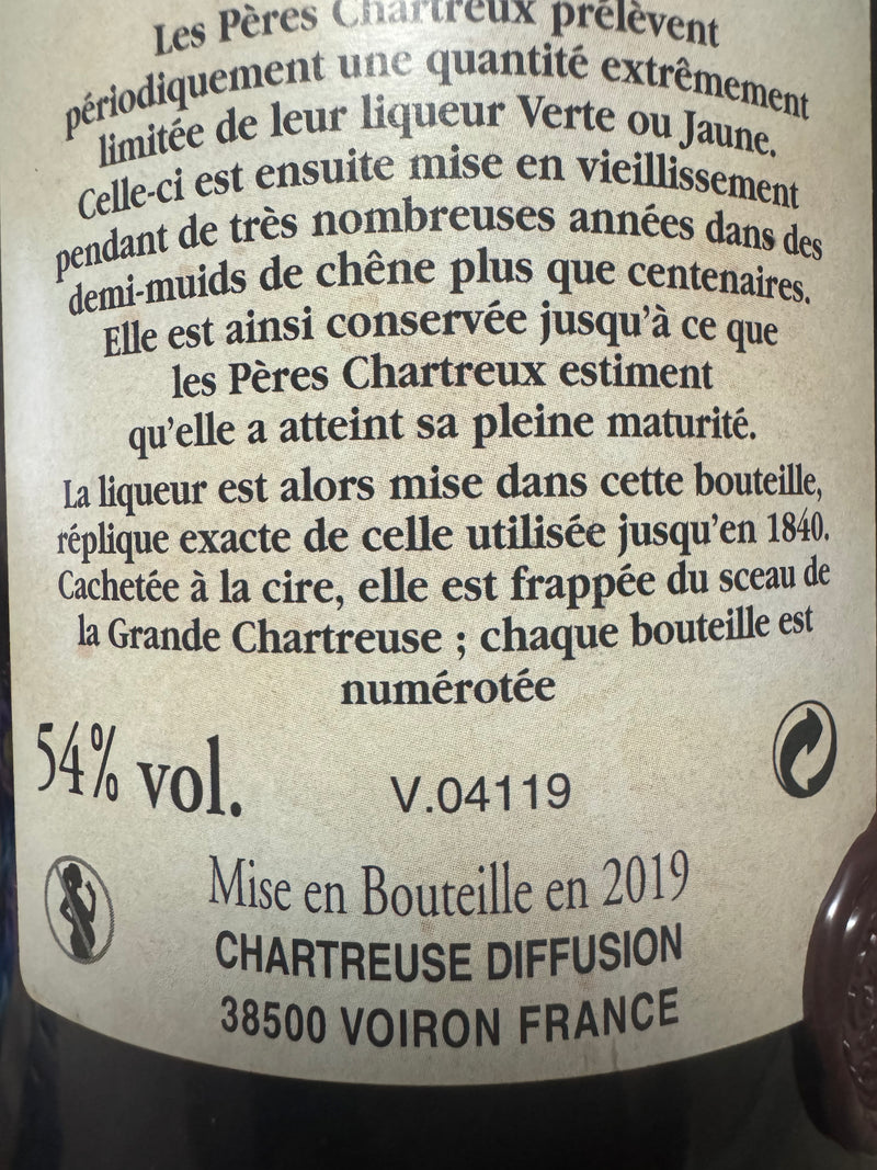 Chartreuse VEP Green 2019 Liter with box