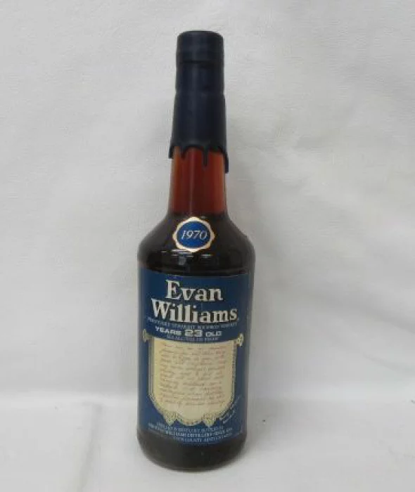 Evan Williams 23yr w/ blue wax 1970 750ml (pre-arrival)