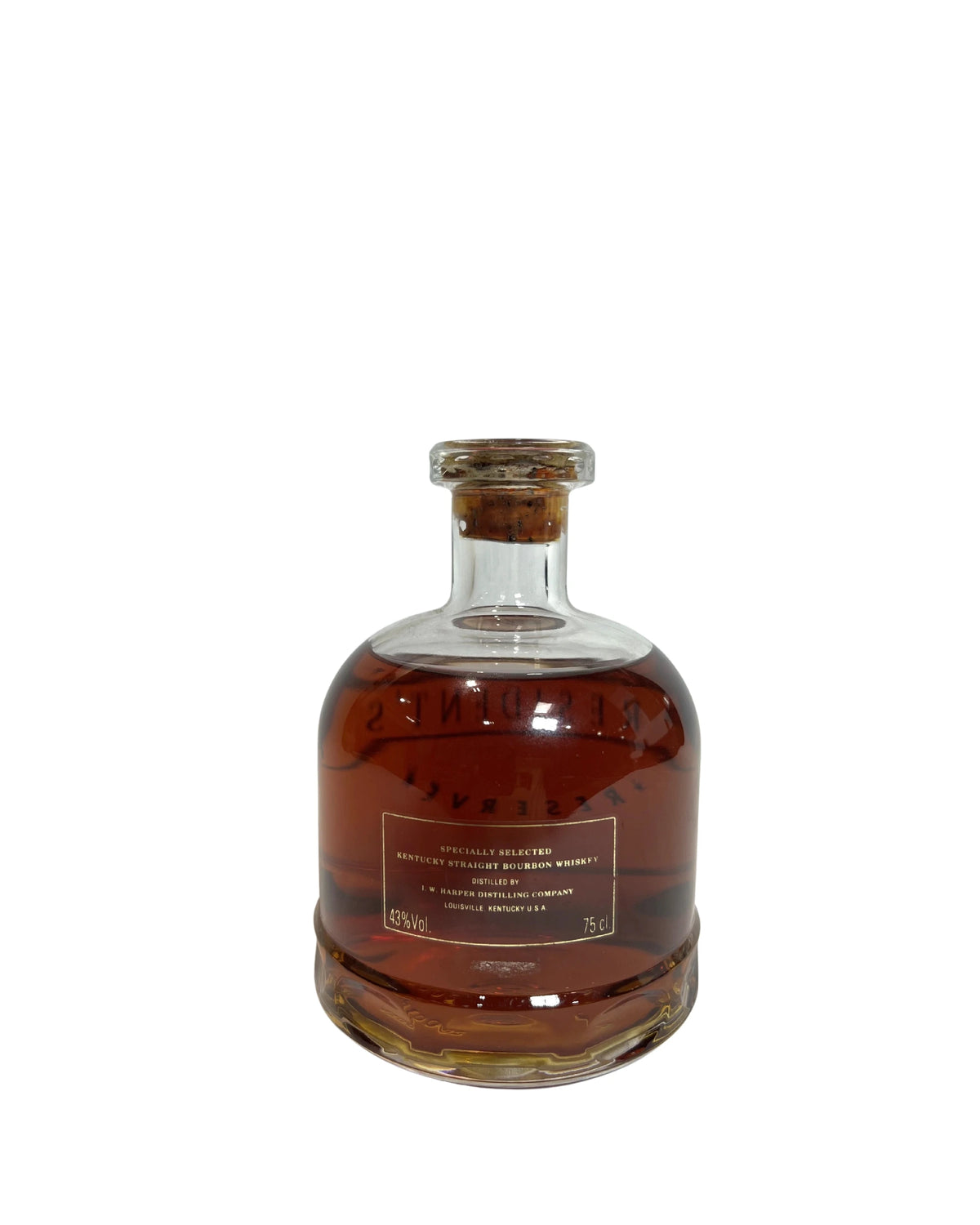 I.W. Harper President's Reserve (Bernheim / Stitzel Weller) 1990's 86 Proof 750ml