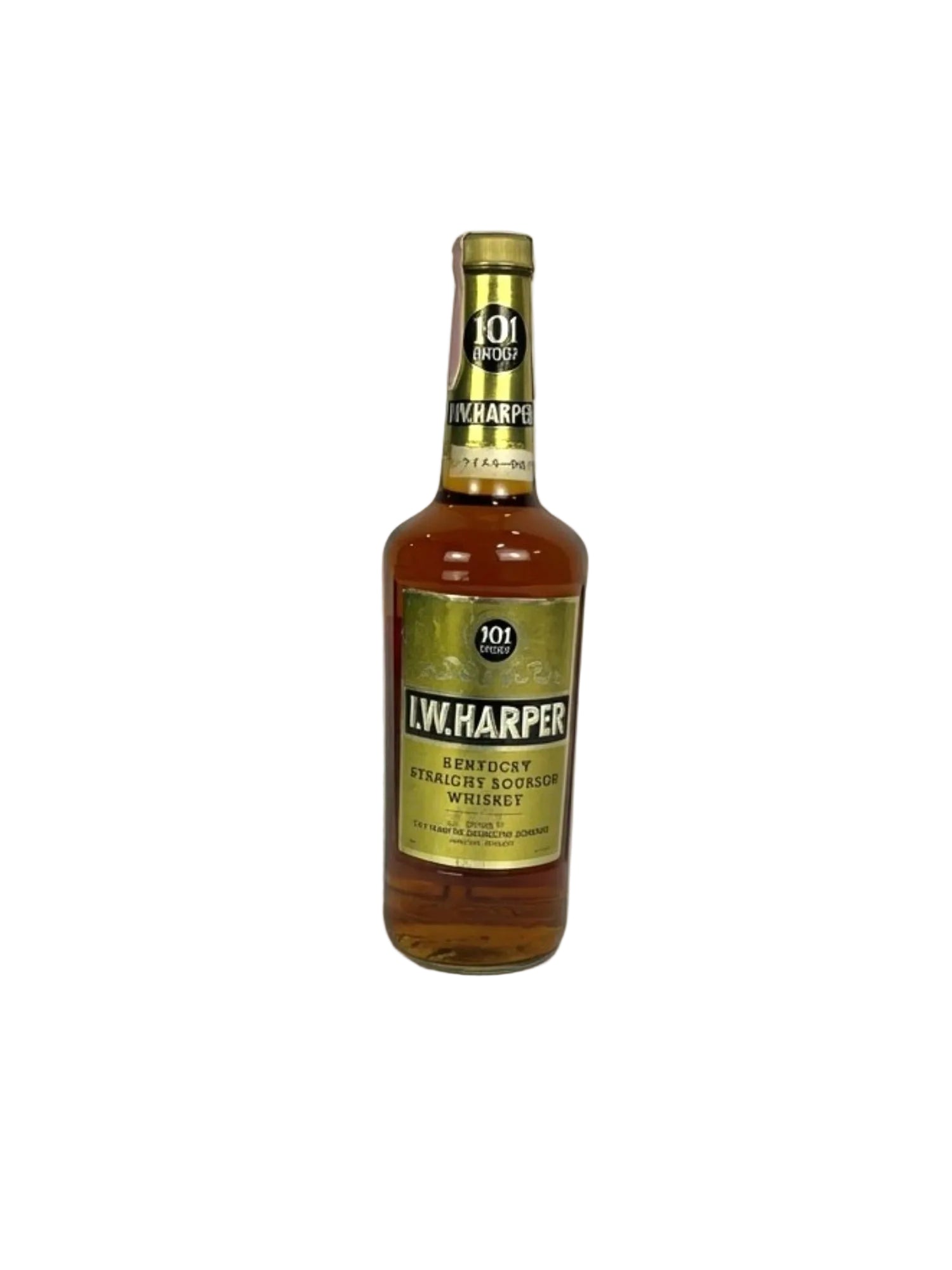 I.W. Harper 101 proof bourbon 1988
