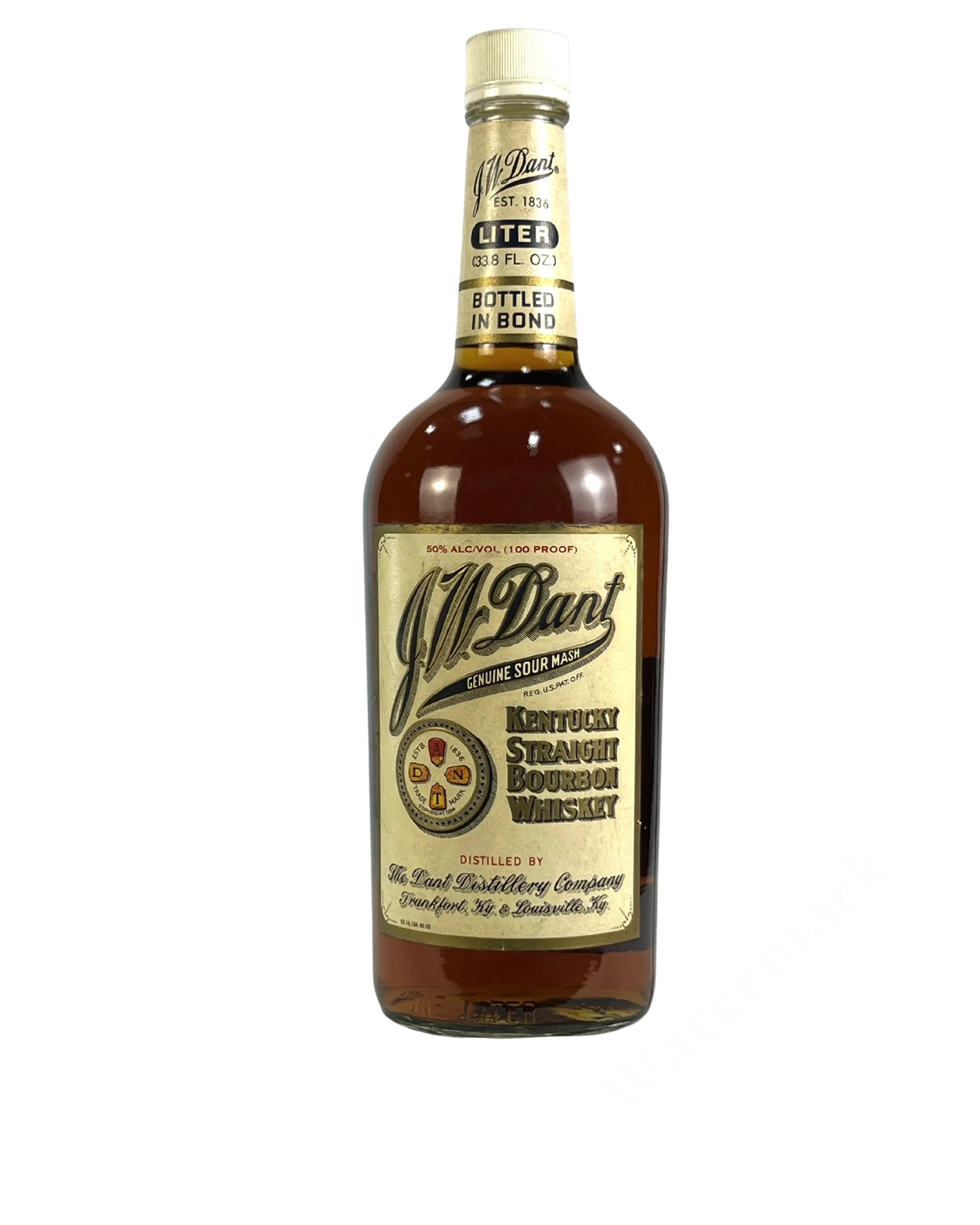 J.W. Dant Bottled in Bond 1989
