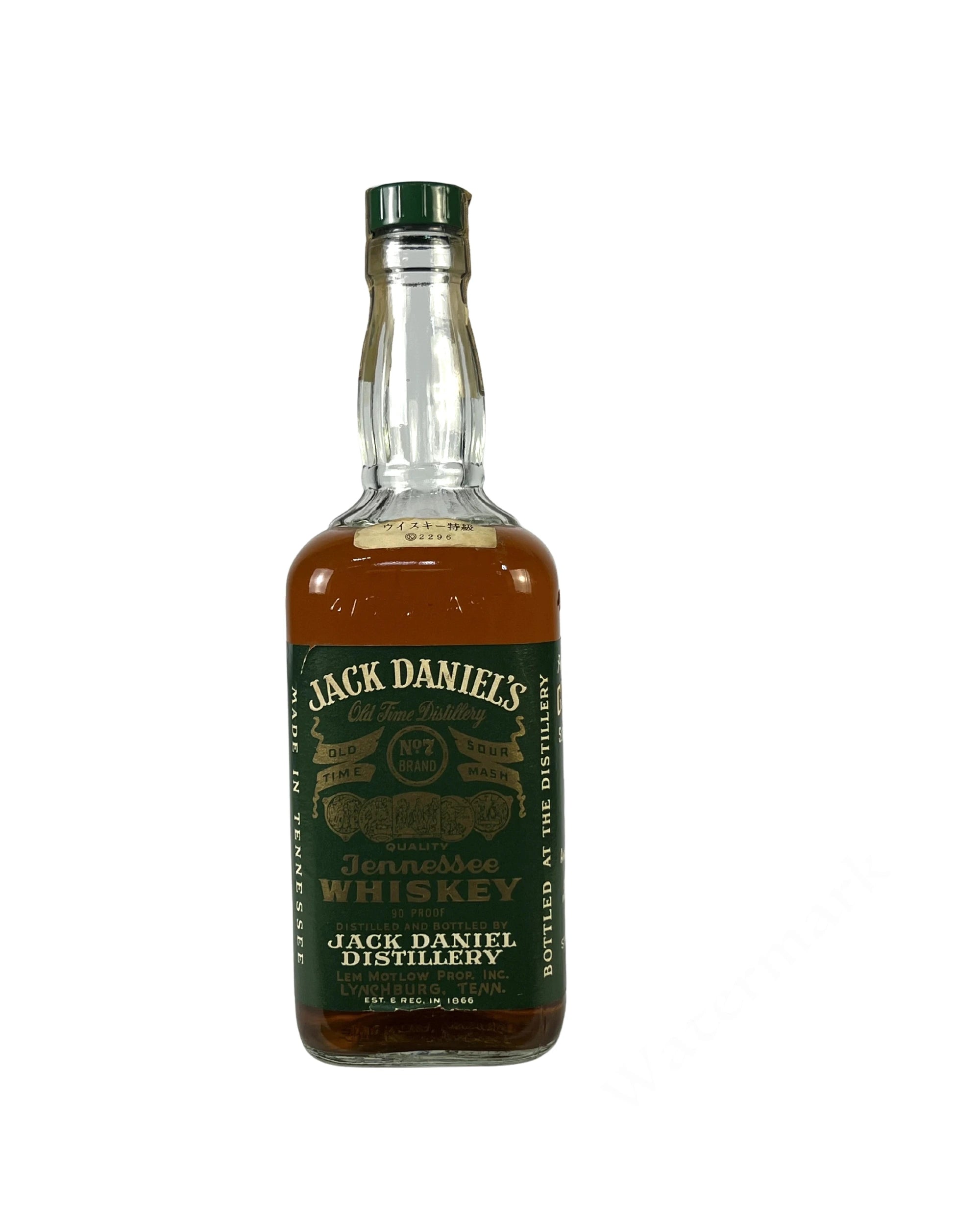 Jack Daniel's Green Label 90pf. 1974