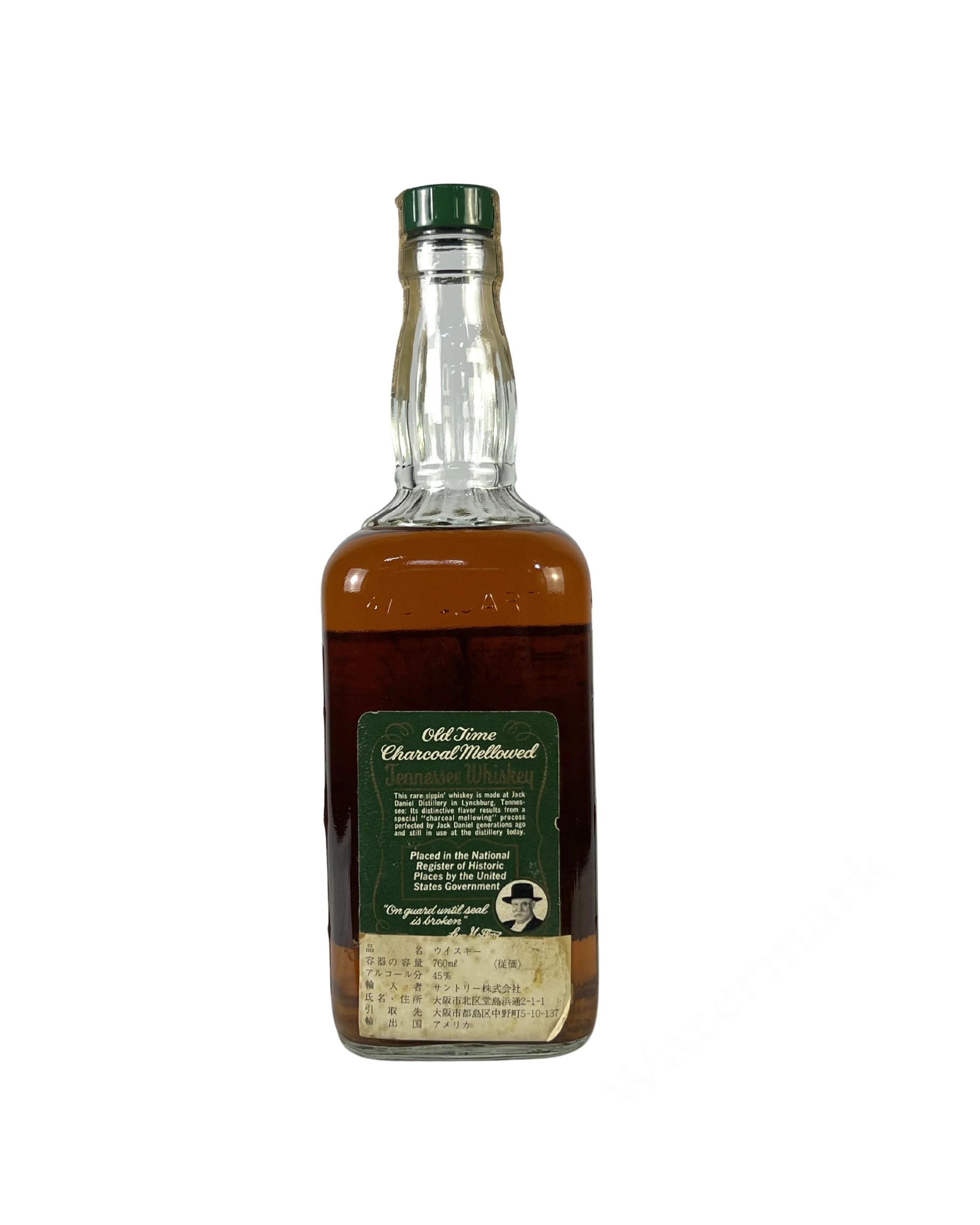 Jack Daniel's Green Label 90pf. 1974