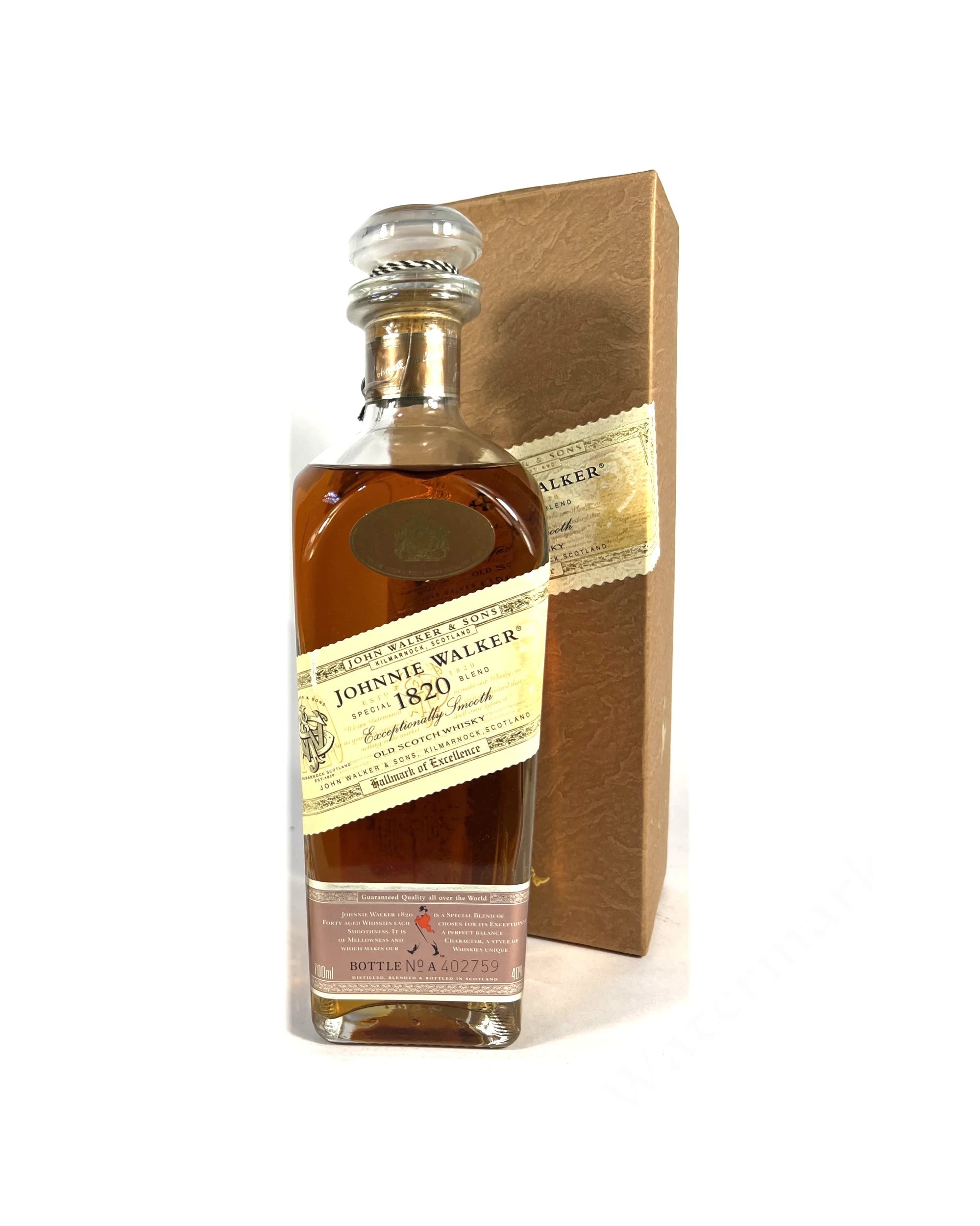 Johnnie Walker 1820 Blend 1990's