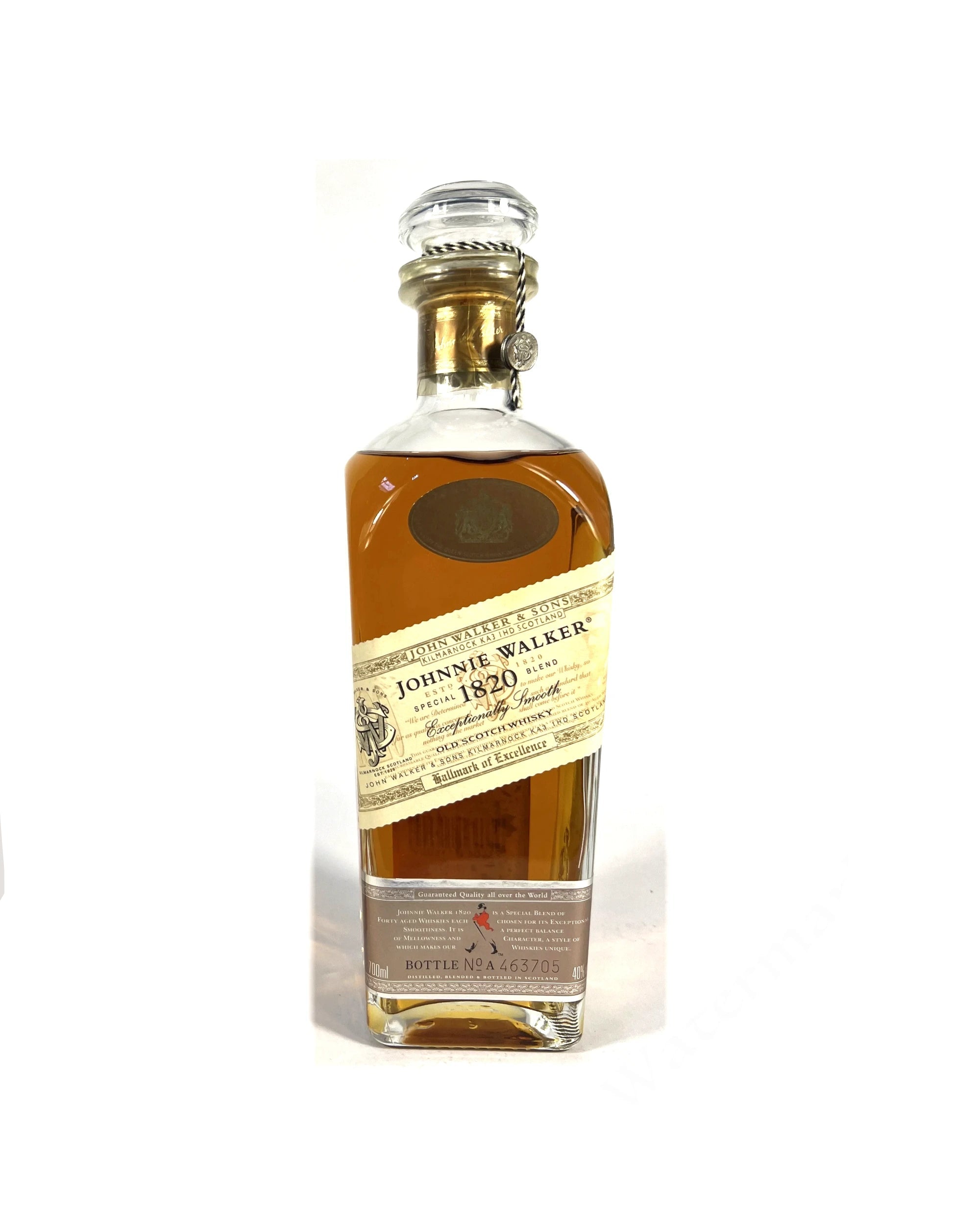Johnnie Walker 1820 Blend Asian Exclusive 1990's (no box)