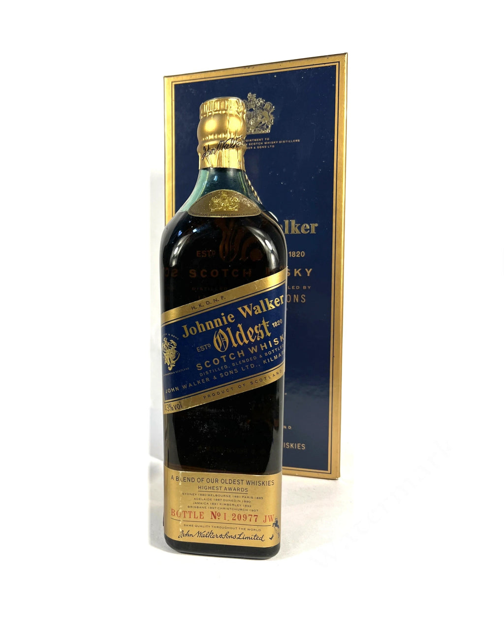 Johnnie Walker Oldest (1990's Predecessor to Blue Label)