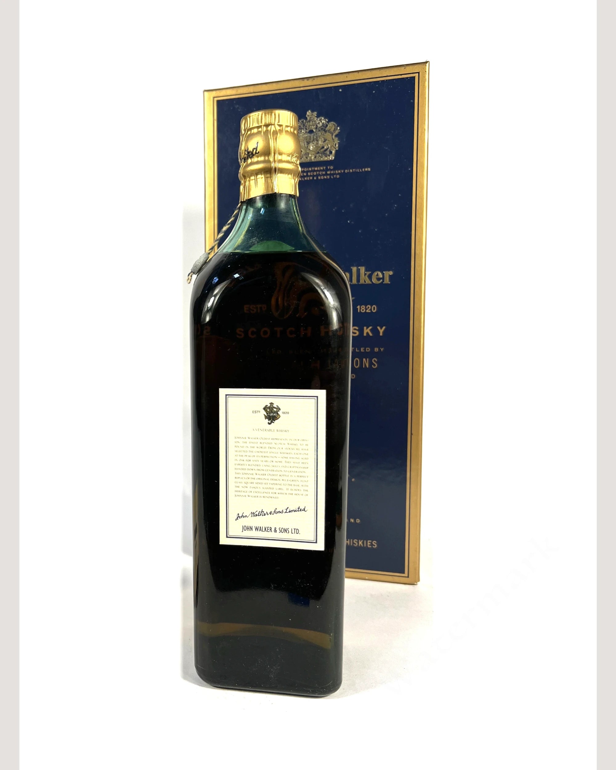 Johnnie Walker Oldest (1990's Predecessor to Blue Label)