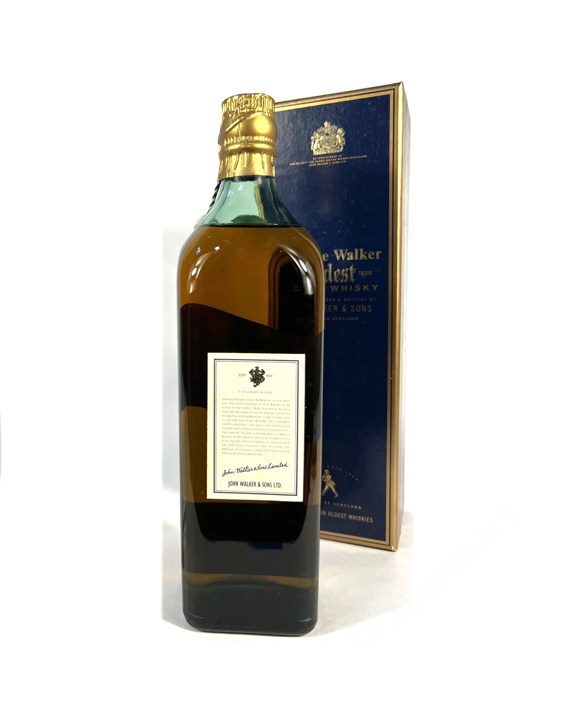 Johnnie Walker Oldest (1990's Predecessor to Blue Label)