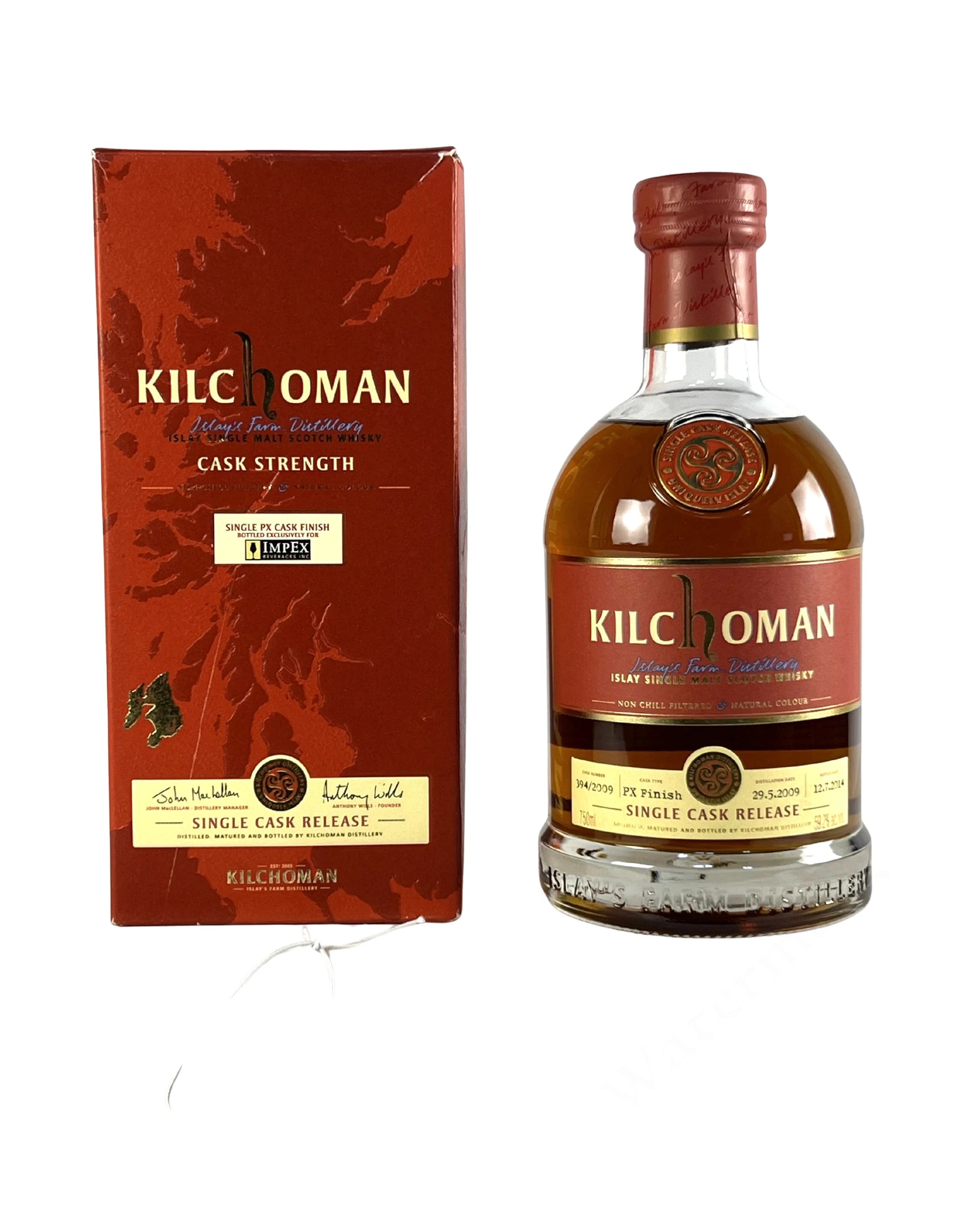 Kilchoman Cask Strength Single Cask 2014