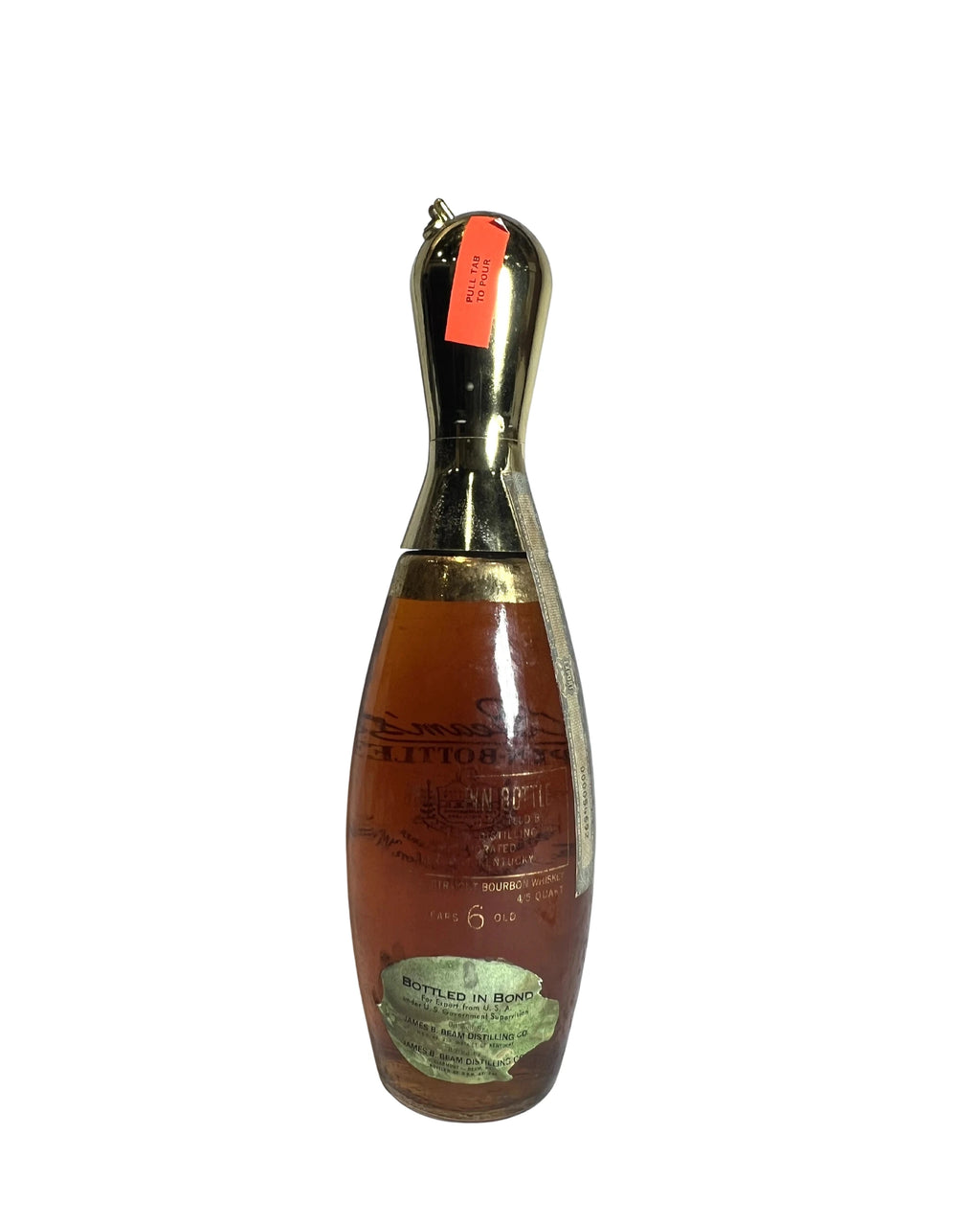 Beam Bowling Pin Bottled in Bond 86 Proof 1971 750ml