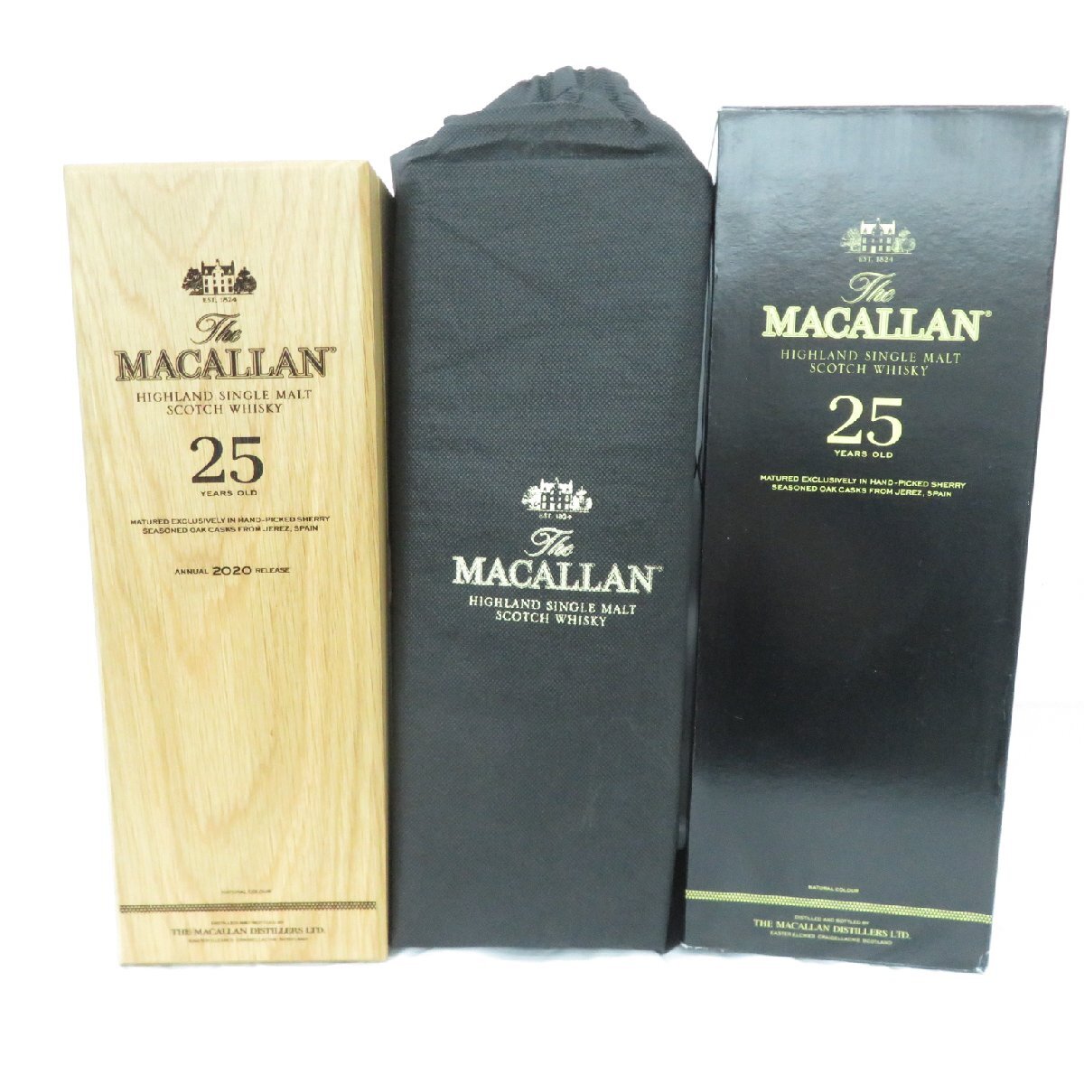 Macallan 25-year 2020 with box (700ml)