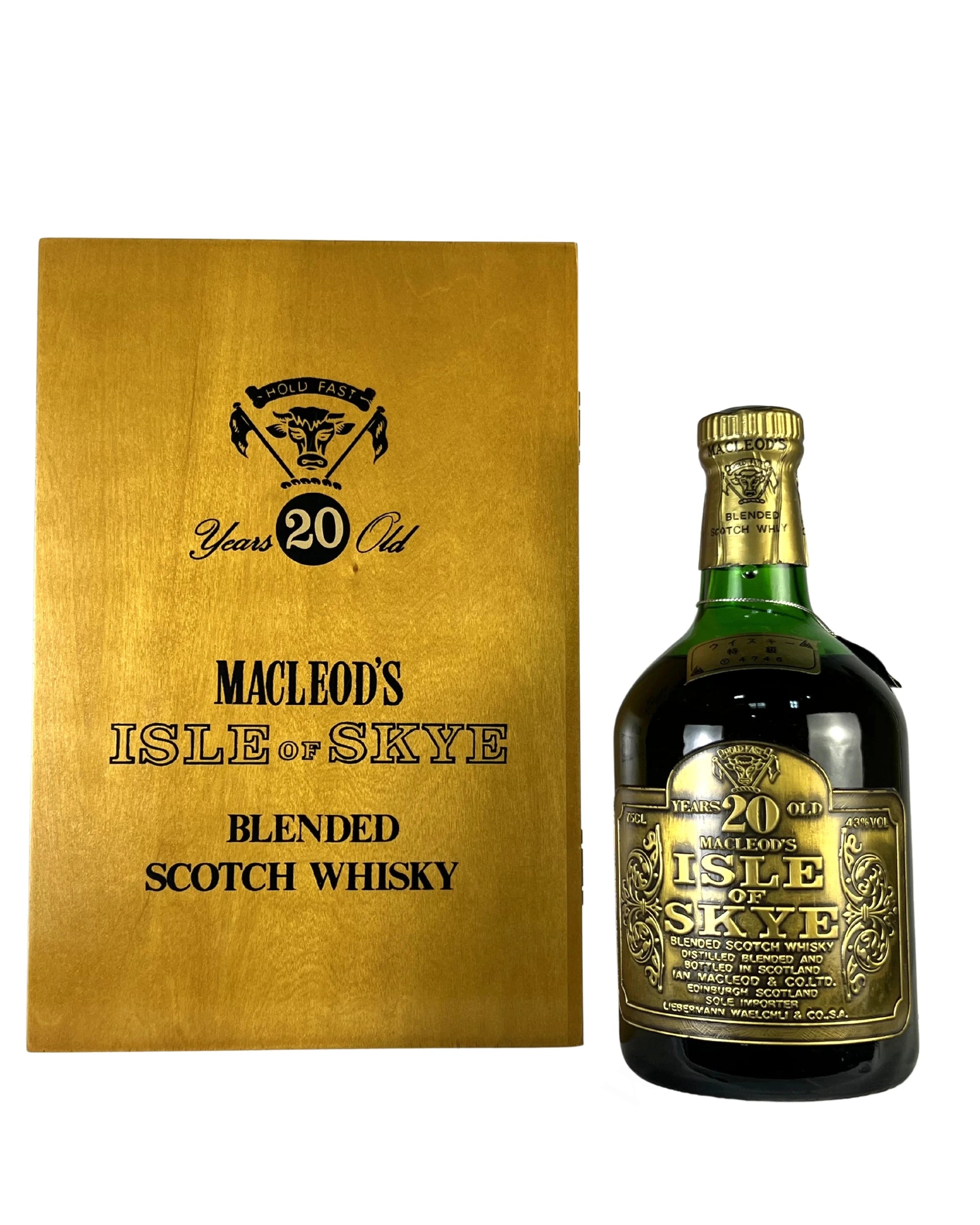 Macleod's Isle of Skye 20-year Blended Scotch with box