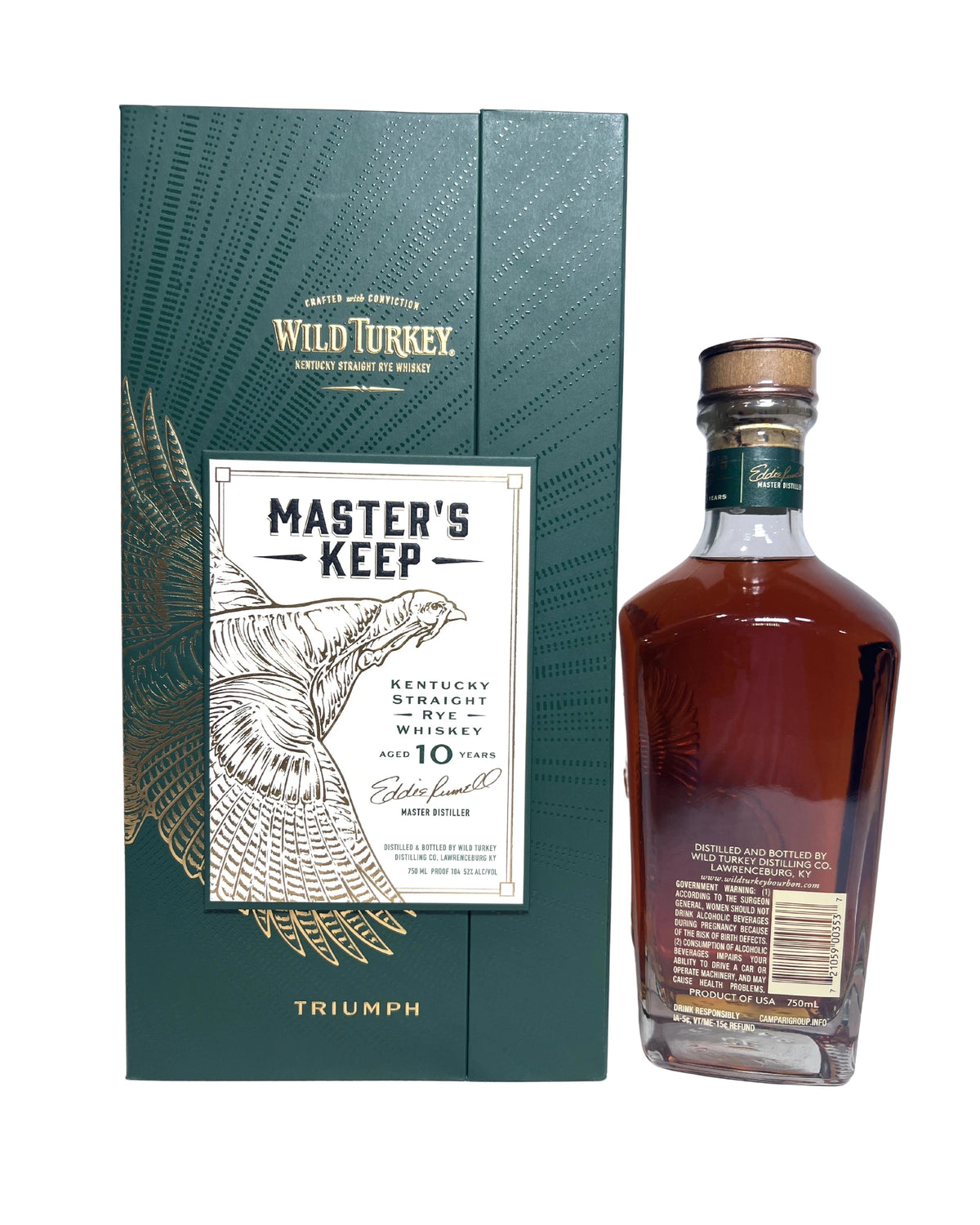 Wild Turkey Master's Keep Triumph 2024 104 Proof 750ml