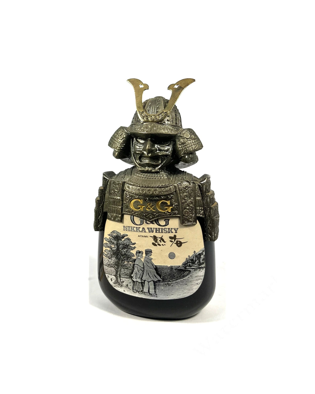 Nikka Gold & Gold 1980's with Samurai stopper
