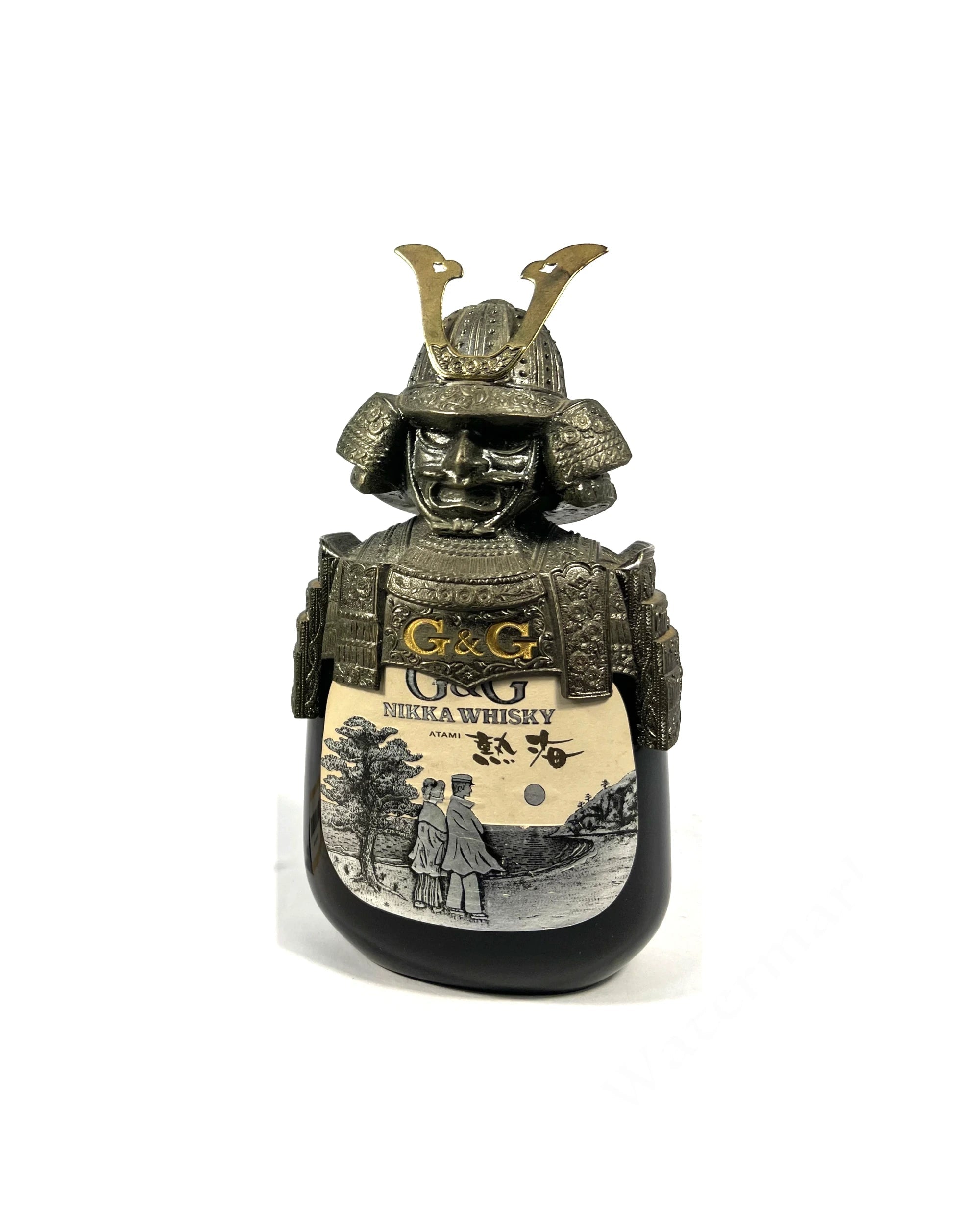 Nikka Gold & Gold 1980's with Samurai stopper