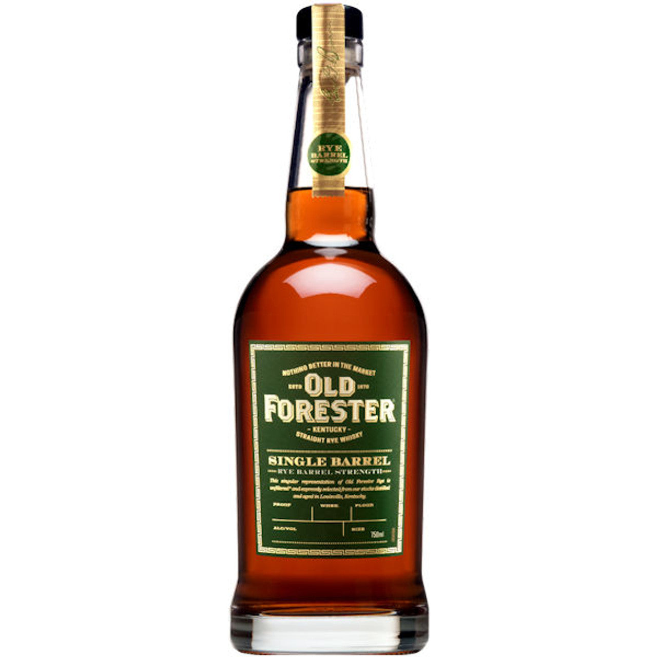 Old Forester Barrel Strength Rye