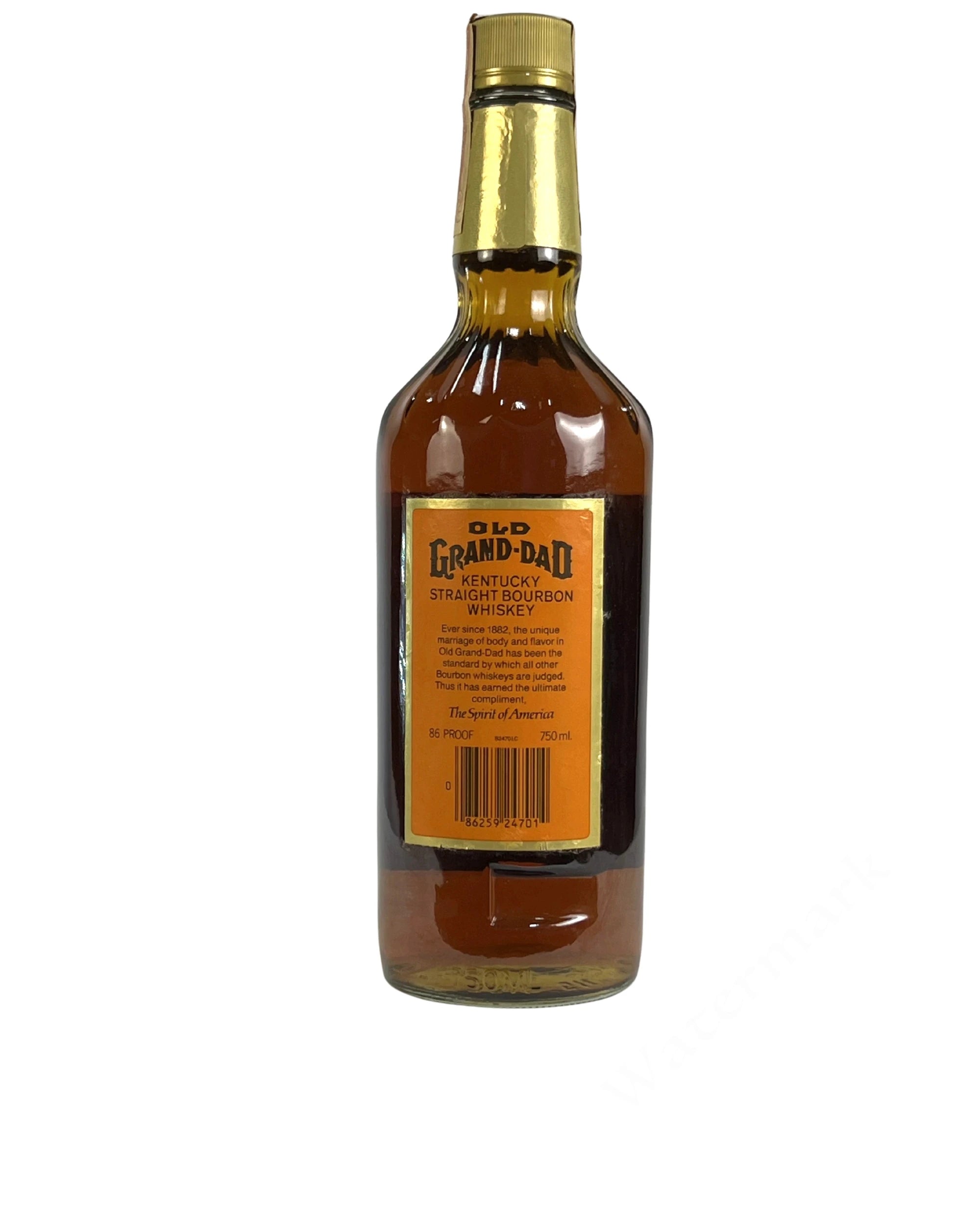 Old Grand-Dad Kentucky Straight Bourbon Whiskey 1986