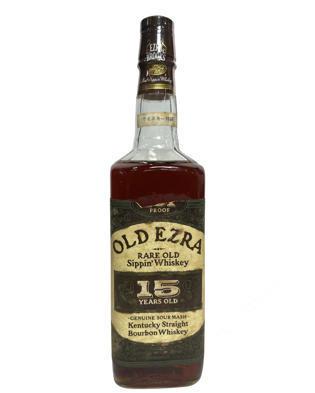 Old Ezra 15-Year 1985 (Damaged Label)