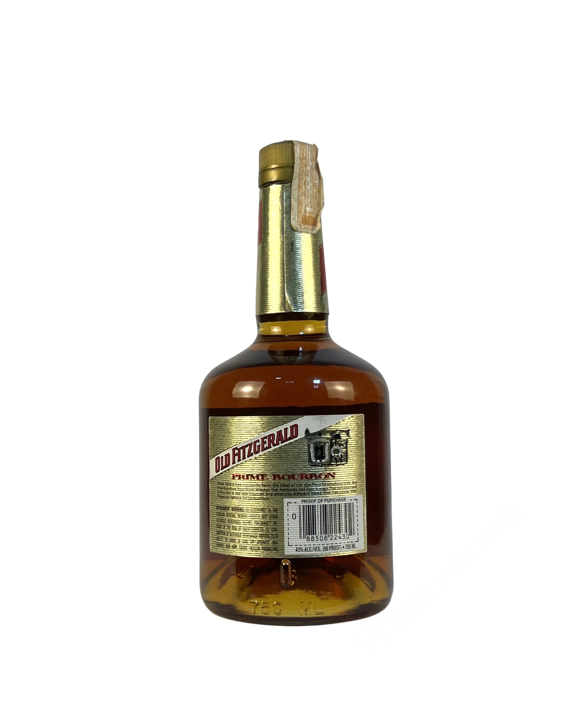 Old Fitzgerald Prime Stitzel Weller 1980