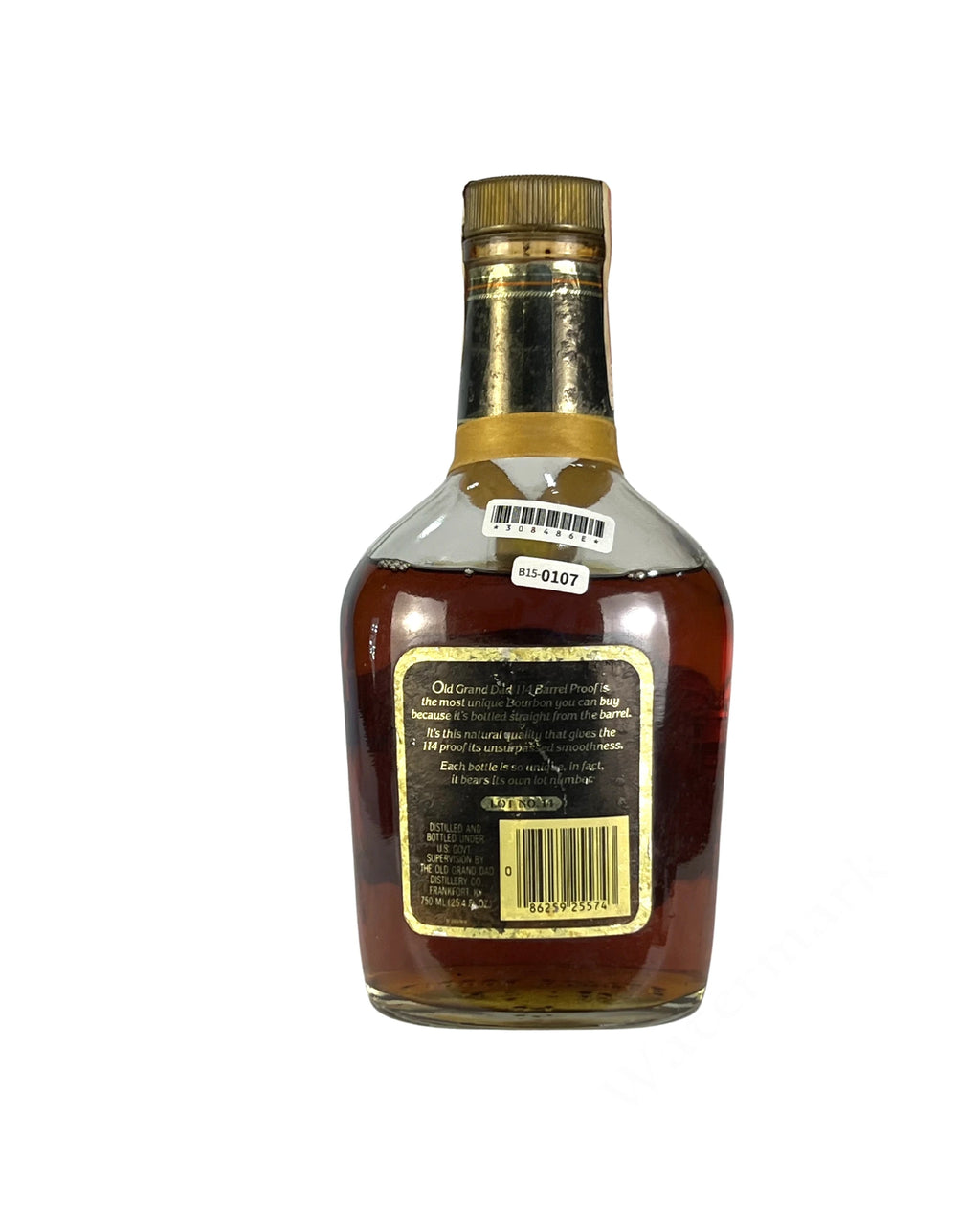 Old Grand-Dad 114 National Distillers Lot 14 1986