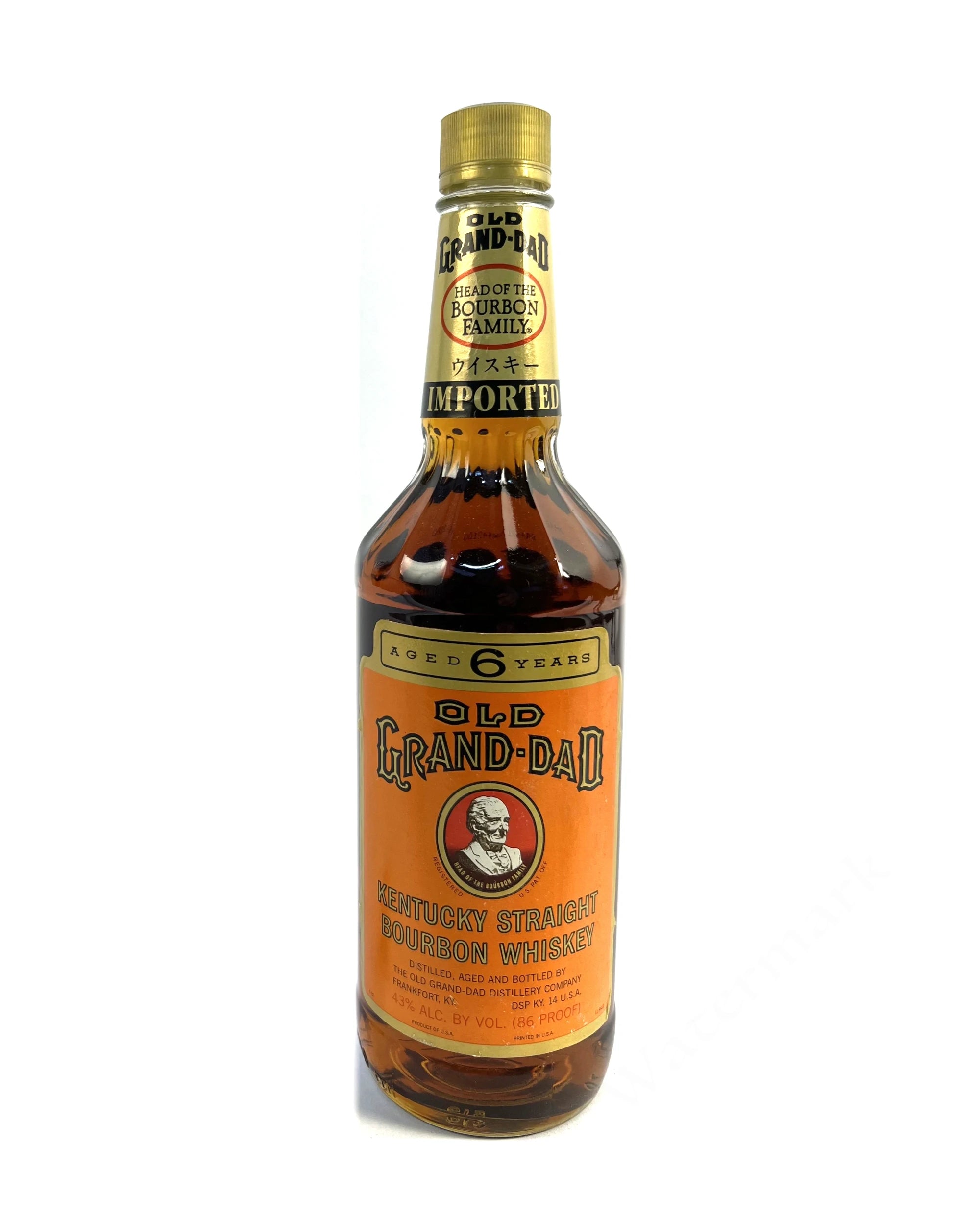 Old Grand-Dad 6-year 1992 (National Distillers)