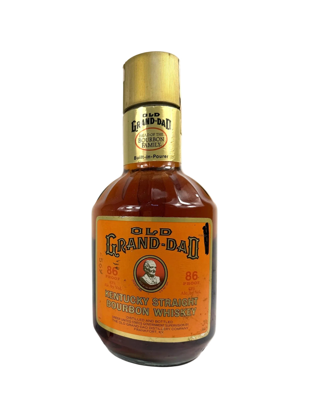 Old Grand-Dad 86 proof 1991 (National Distillers) 1.75 Liter