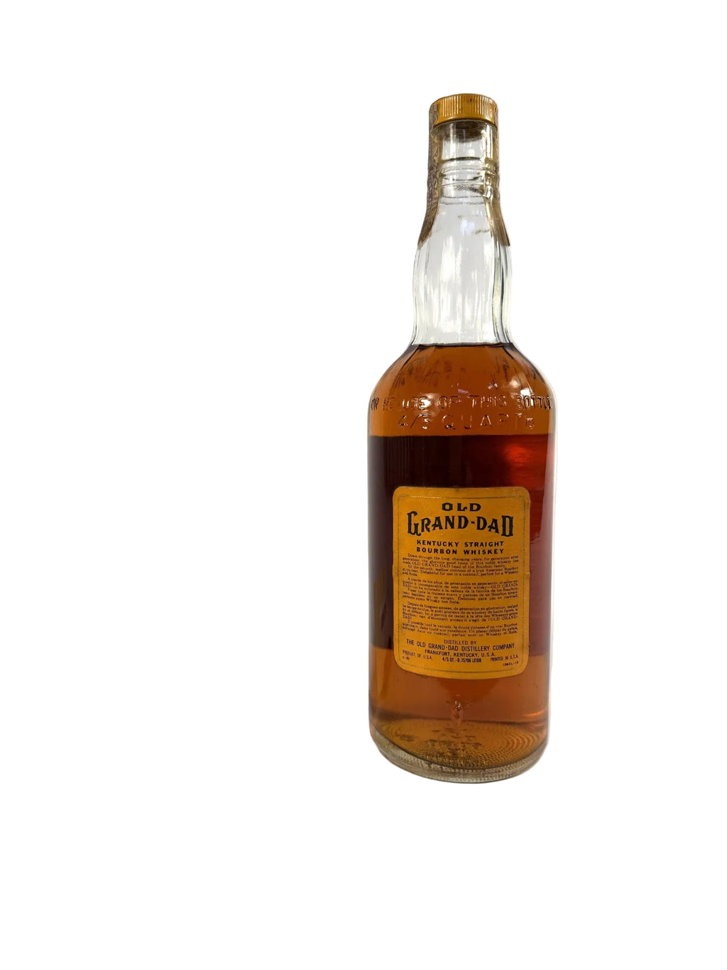 Old Grand Dad 86pf. 1969 (National Distillers) 4/5 Quart