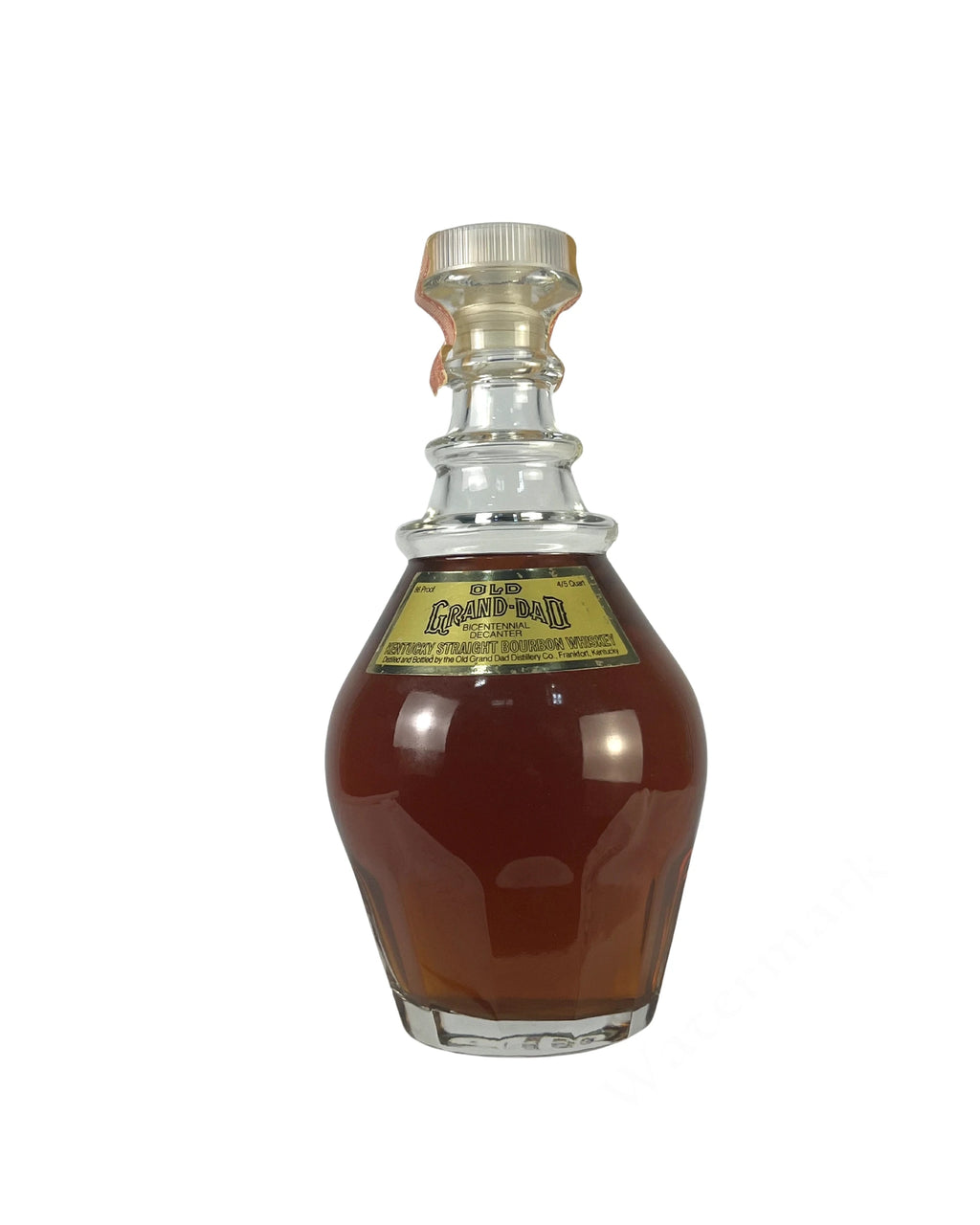 Old Grand-Dad Bicentennial Decanter Kentucky Straight Bourbon Whiskey 1976
