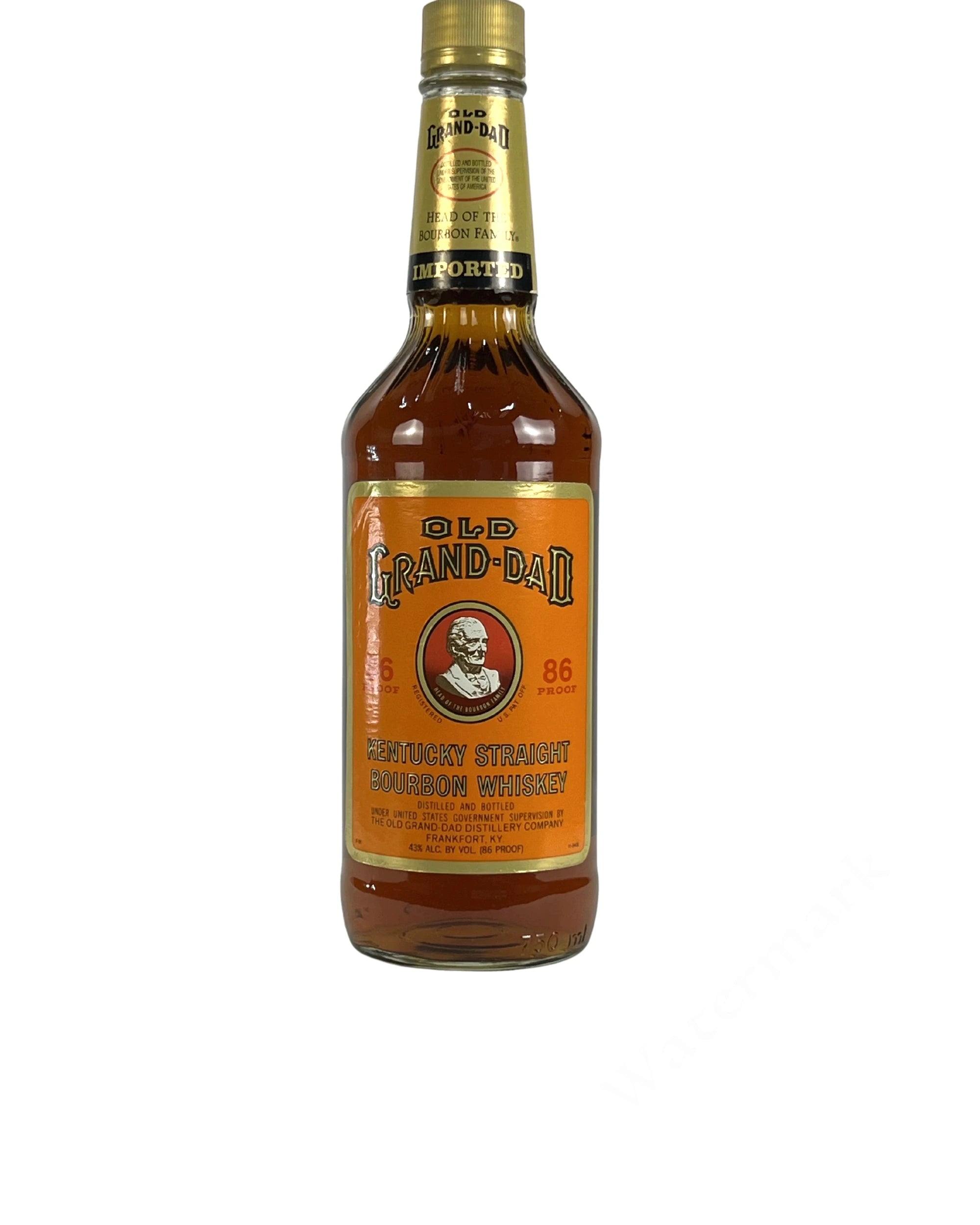 Old Grand-Dad Kentucky Straight Bourbon Whiskey 1991