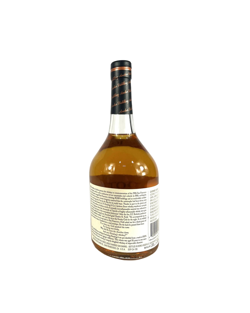 Old Potrero Hotaling's Single Malt 16-year