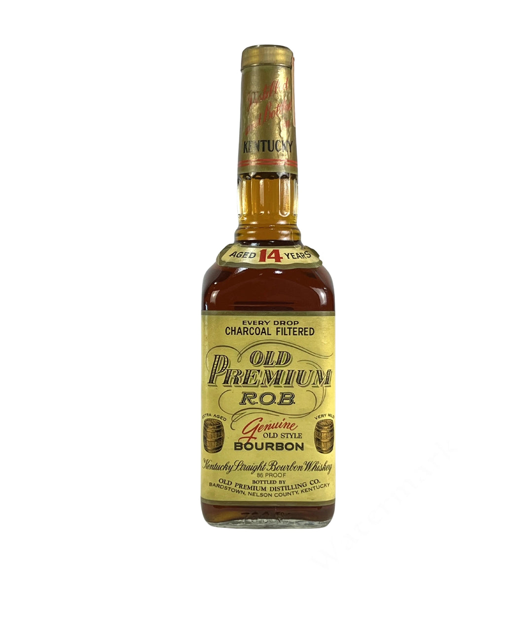 Old Premium R.O.B. 14-year (Heaven Hill pre-fire) 1990