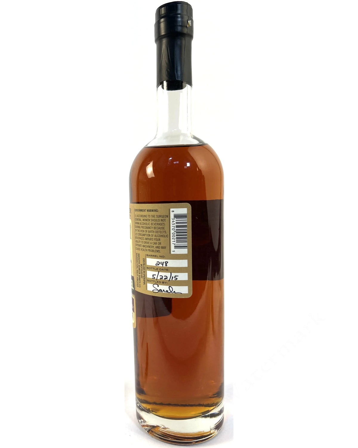 Smooth Ambler Old Scout 9 Year Rye Whiskey 126.6 Proof 750ml (2015)