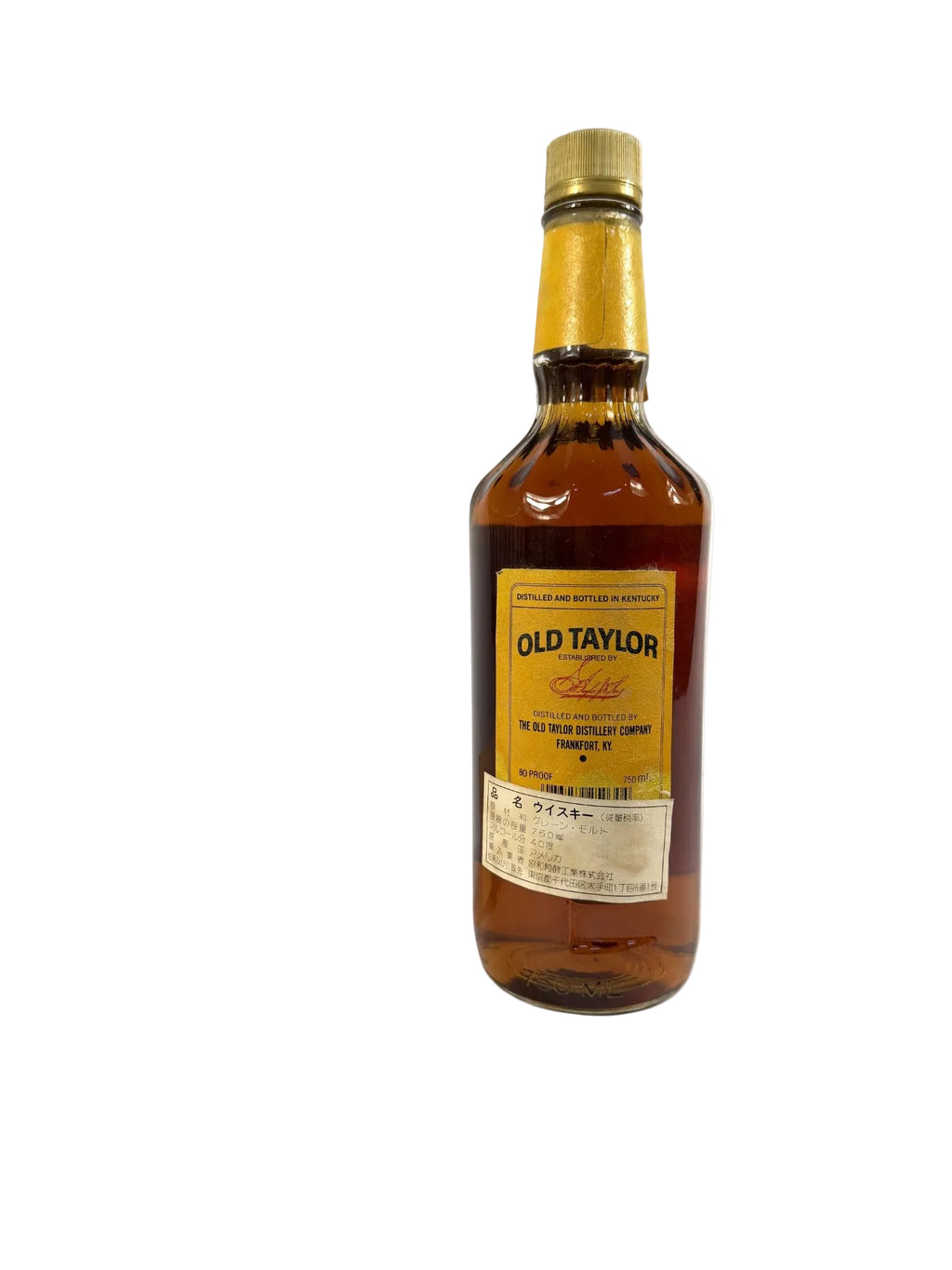 Old Taylor 6-year 1985 (National Distillers)
