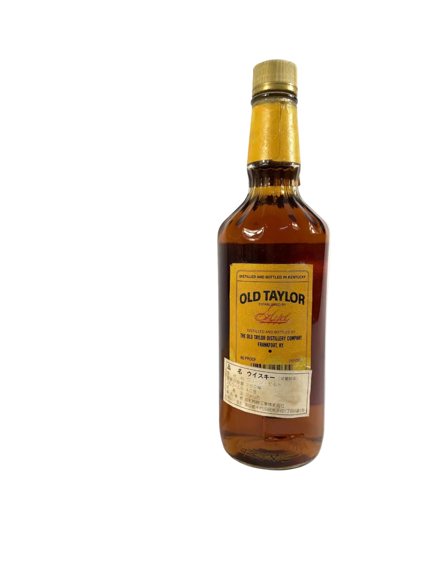 Old Taylor 6-year 1985 (National Distillers)