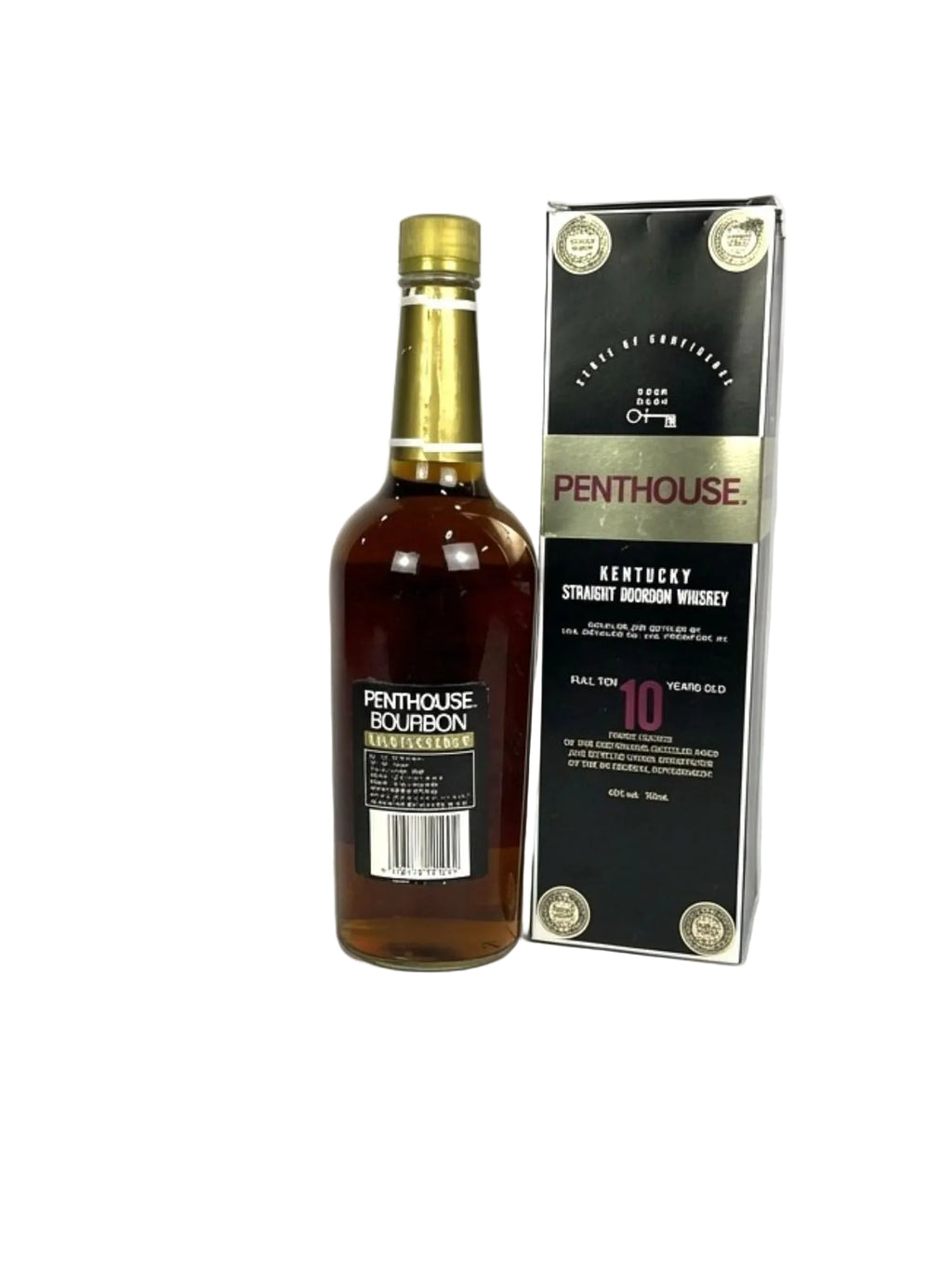 Penthouse Kentucky Straight Bourbon Whiskey 1989