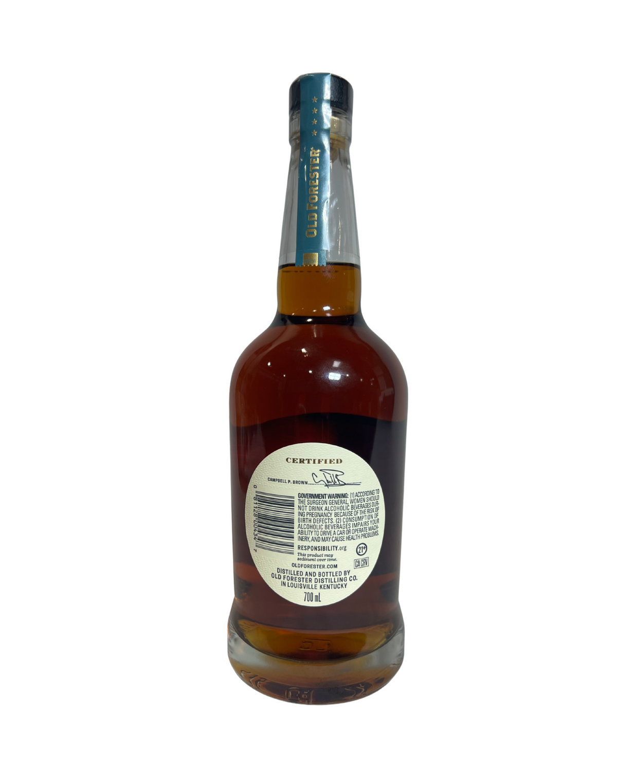 Old Forester President's Choice Kentucky Straight Bourbon Whiskey (2025) 118.9 Proof 750ml