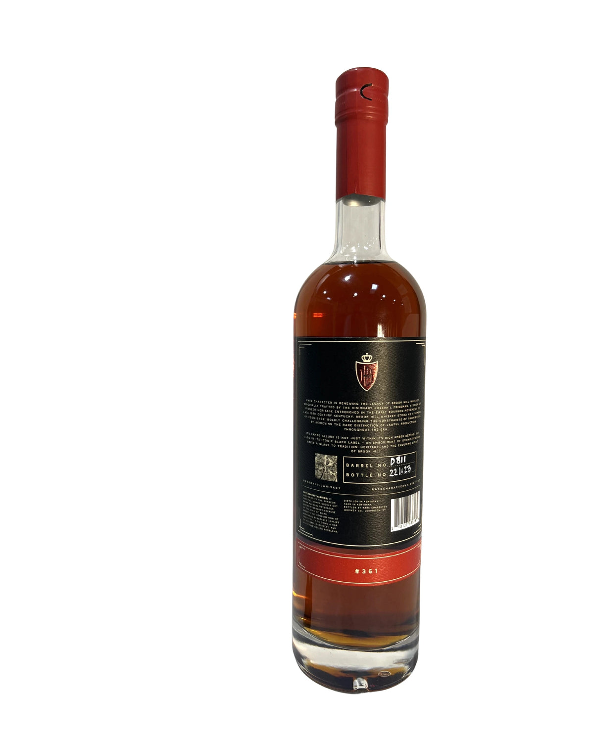 Rare Character Brook Hill Single Barrel Kentucky Straight Bourbon Whiskey 11 Year 128.9 Proof 750ml