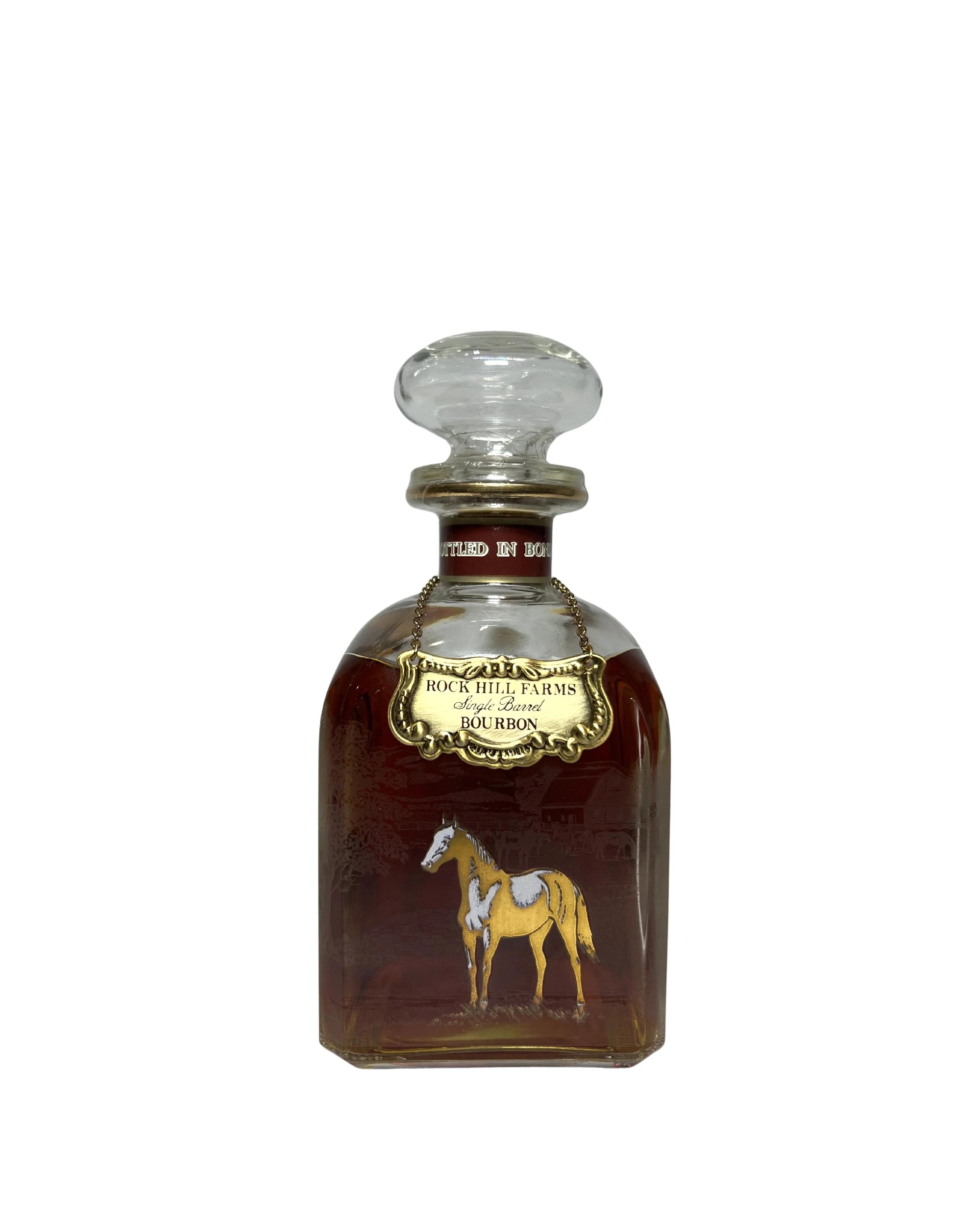 1990's Rock Hill Farms Single Barrel Bourbon Bottled in Bond 100 Proof 750ml